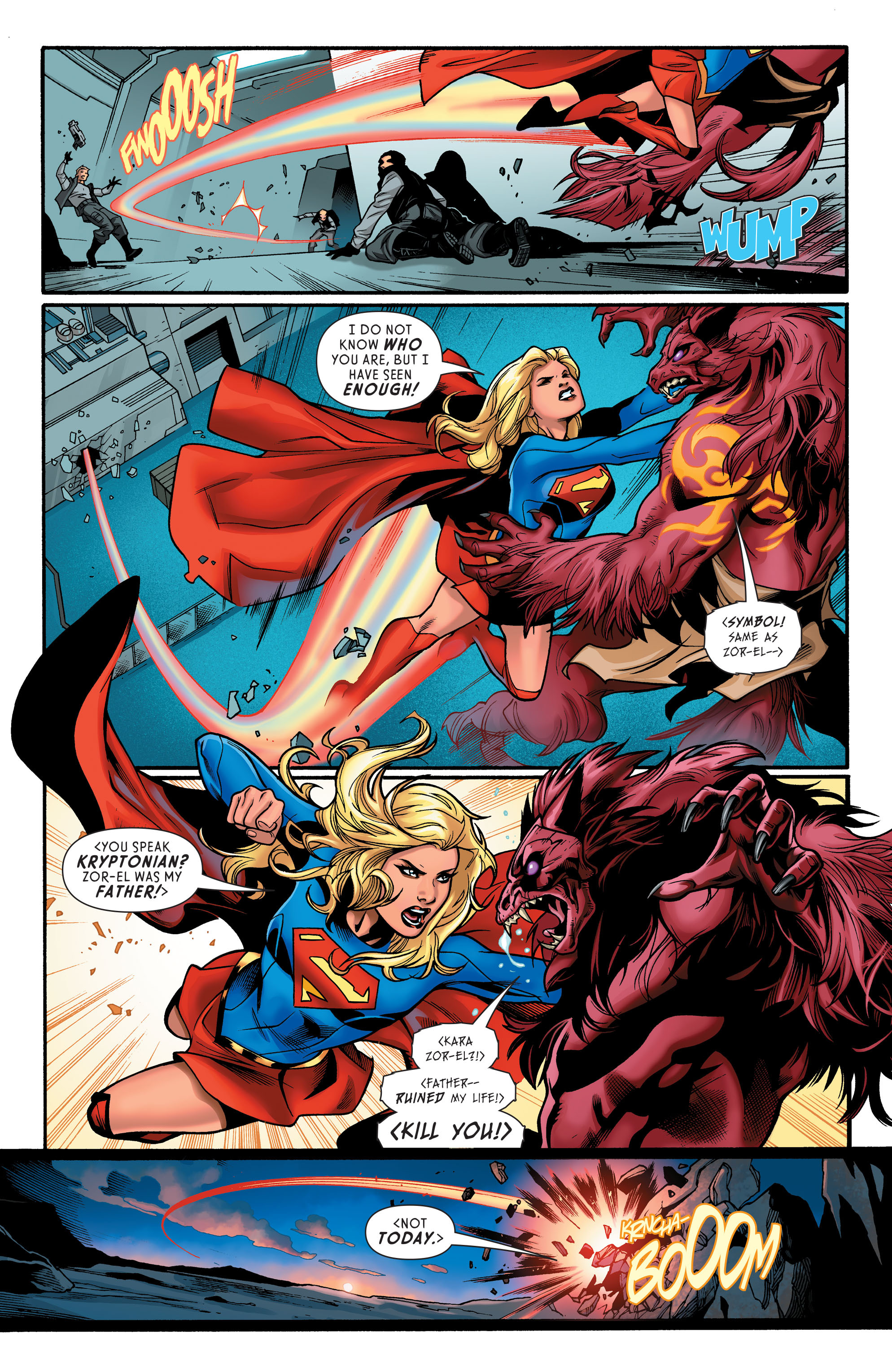 <{ $series->title }} issue Supergirl - Page 13