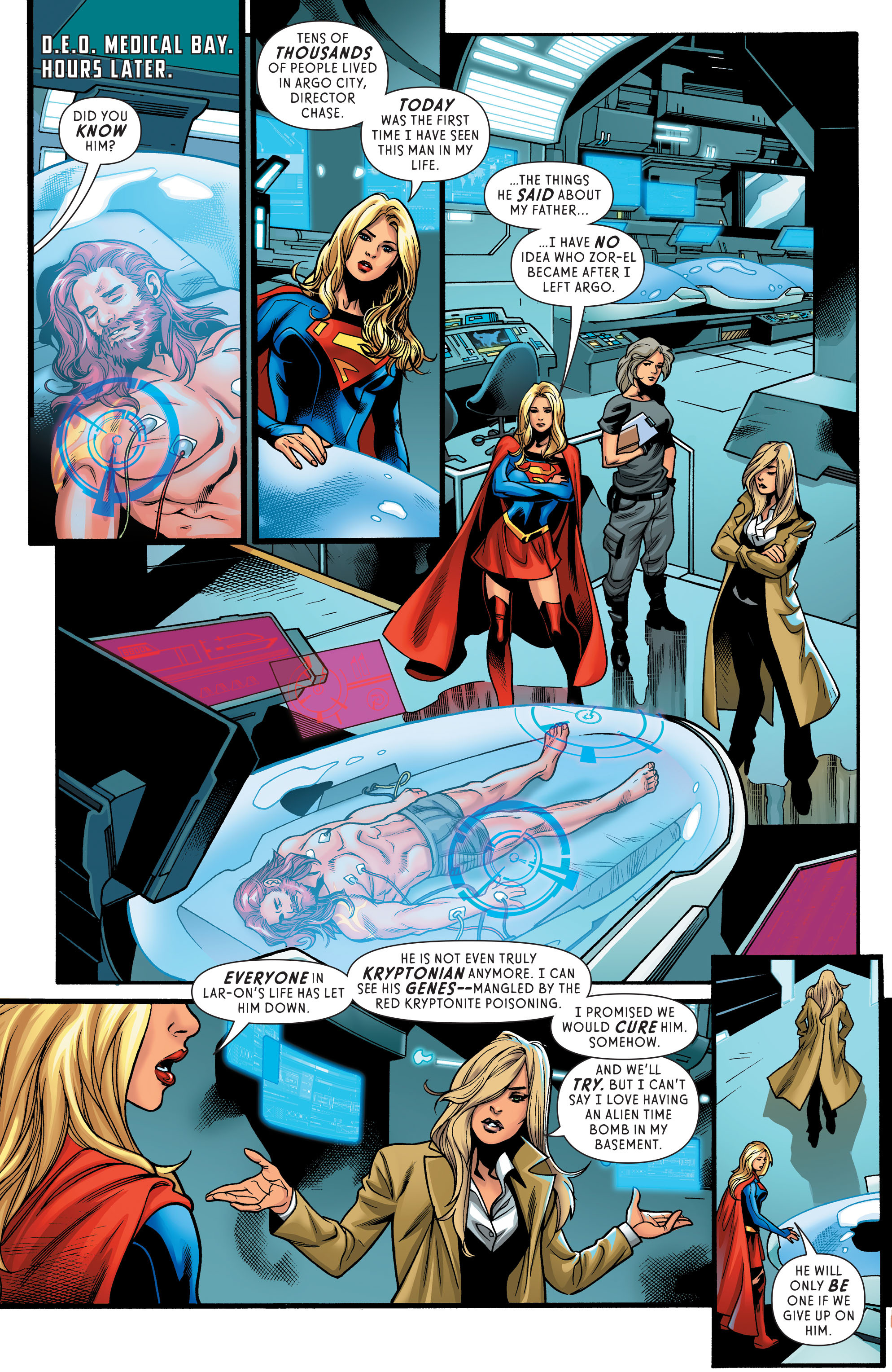 <{ $series->title }} issue Supergirl - Page 16