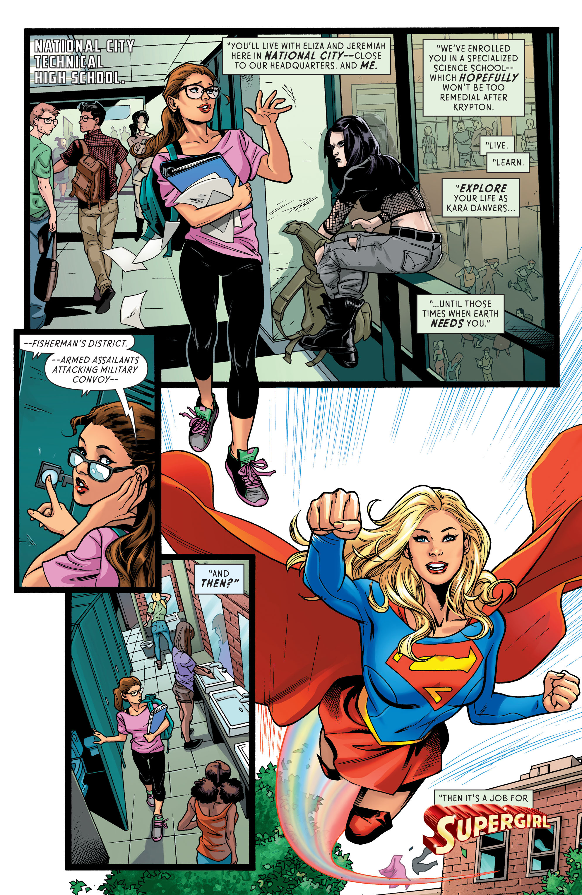 <{ $series->title }} issue Supergirl - Page 20