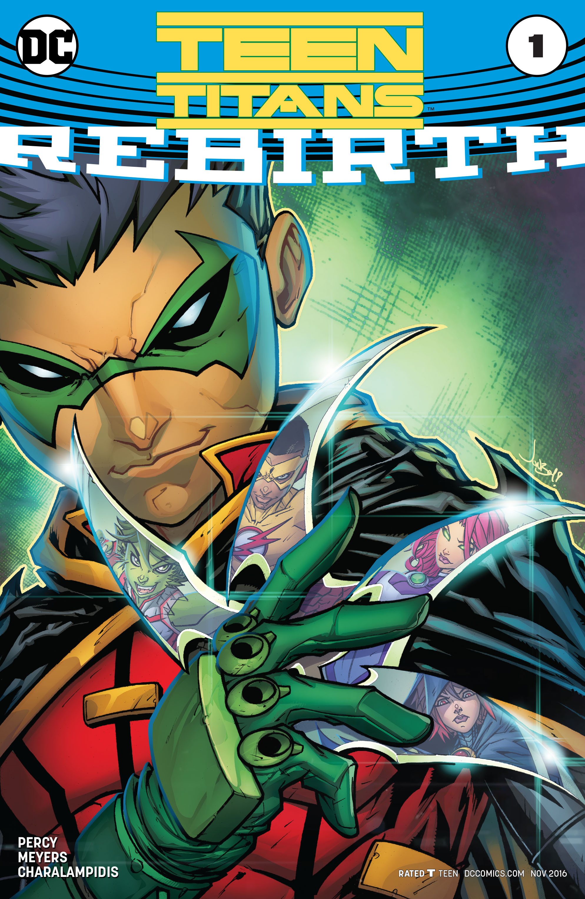 DC Comics Rebirth: Chapter teen-titans-rebirth - Page 1