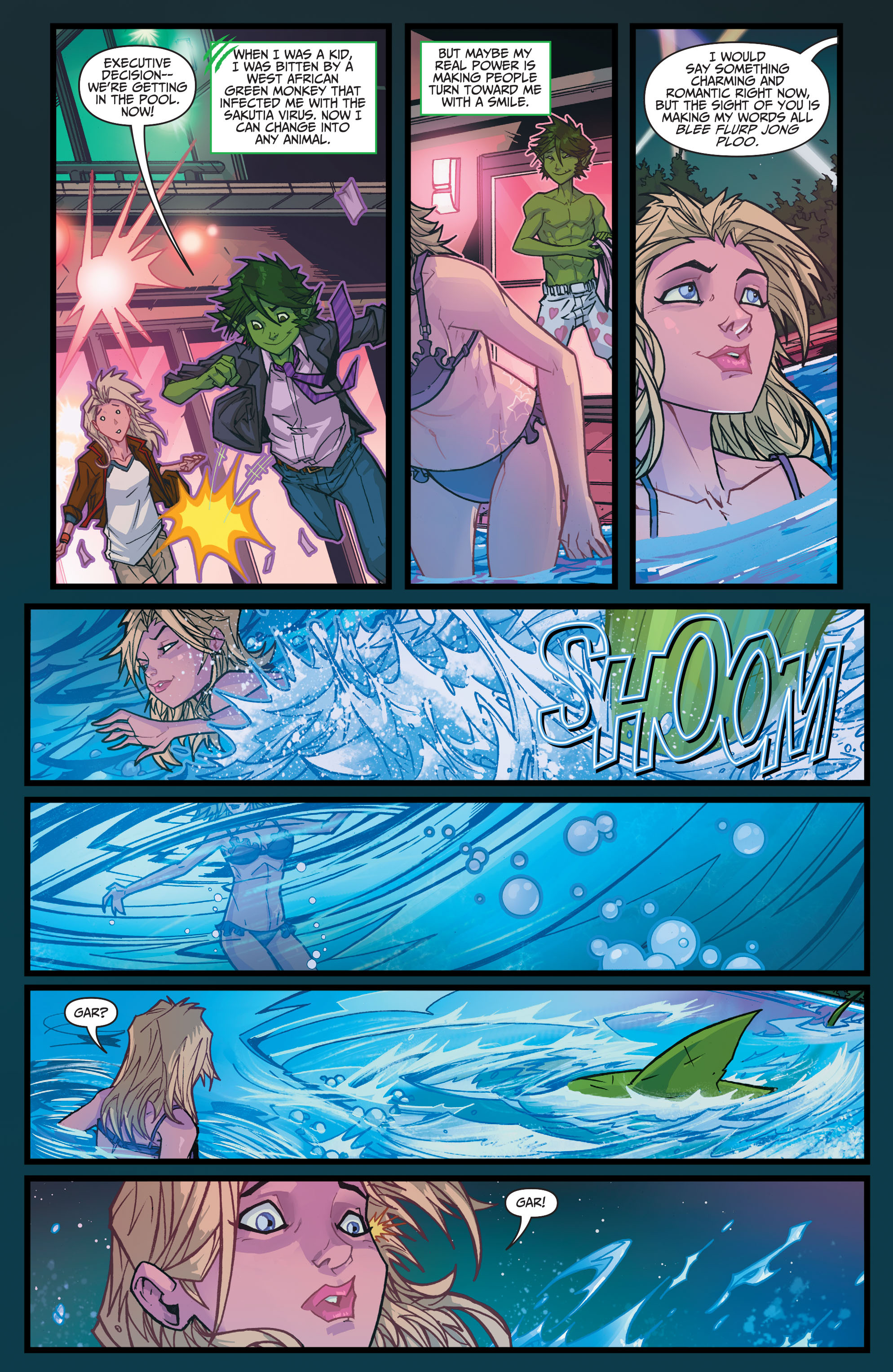 <{ $series->title }} issue Teen Titans - Page 6