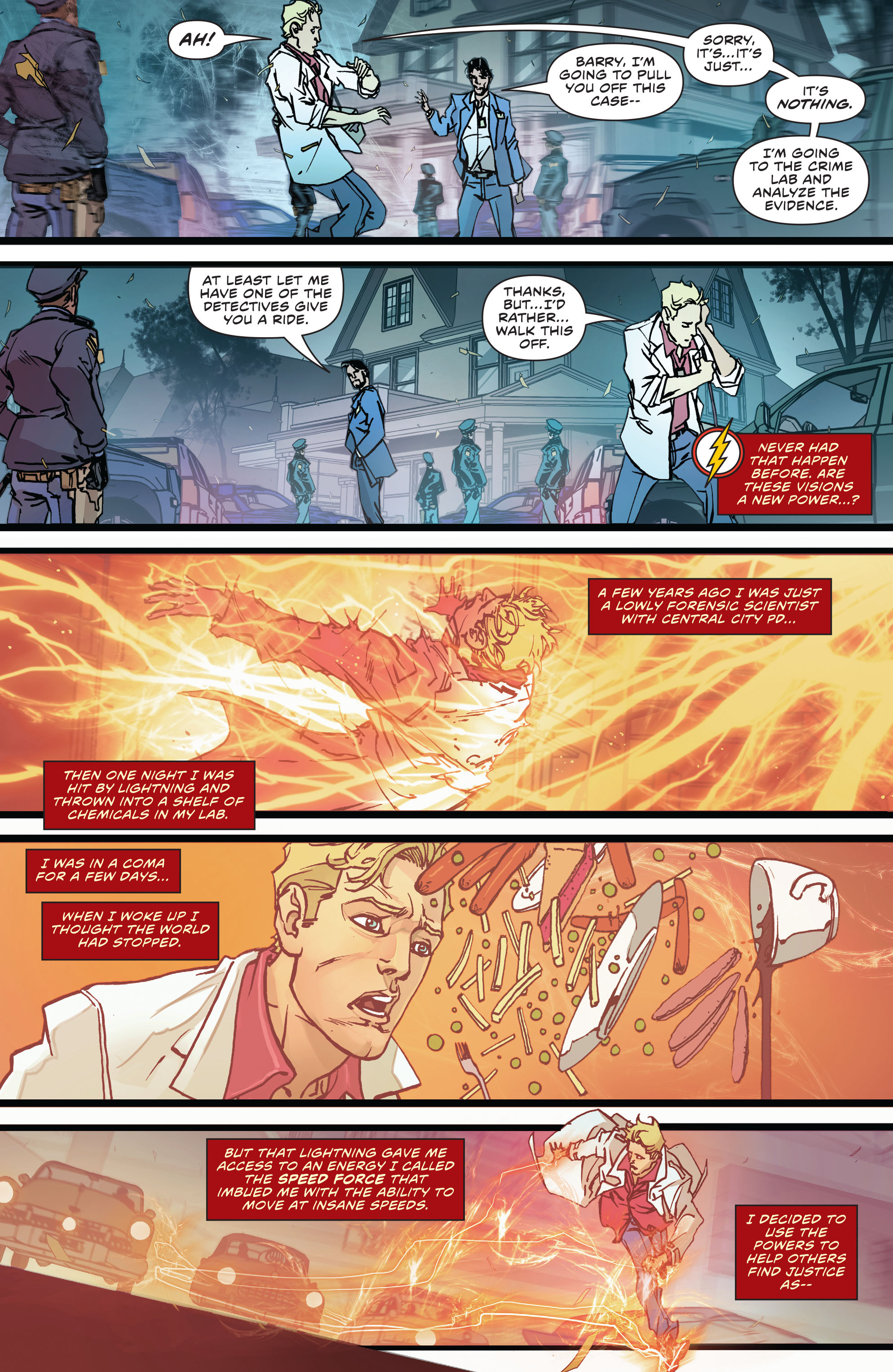 <{ $series->title }} issue The Flash - Page 8