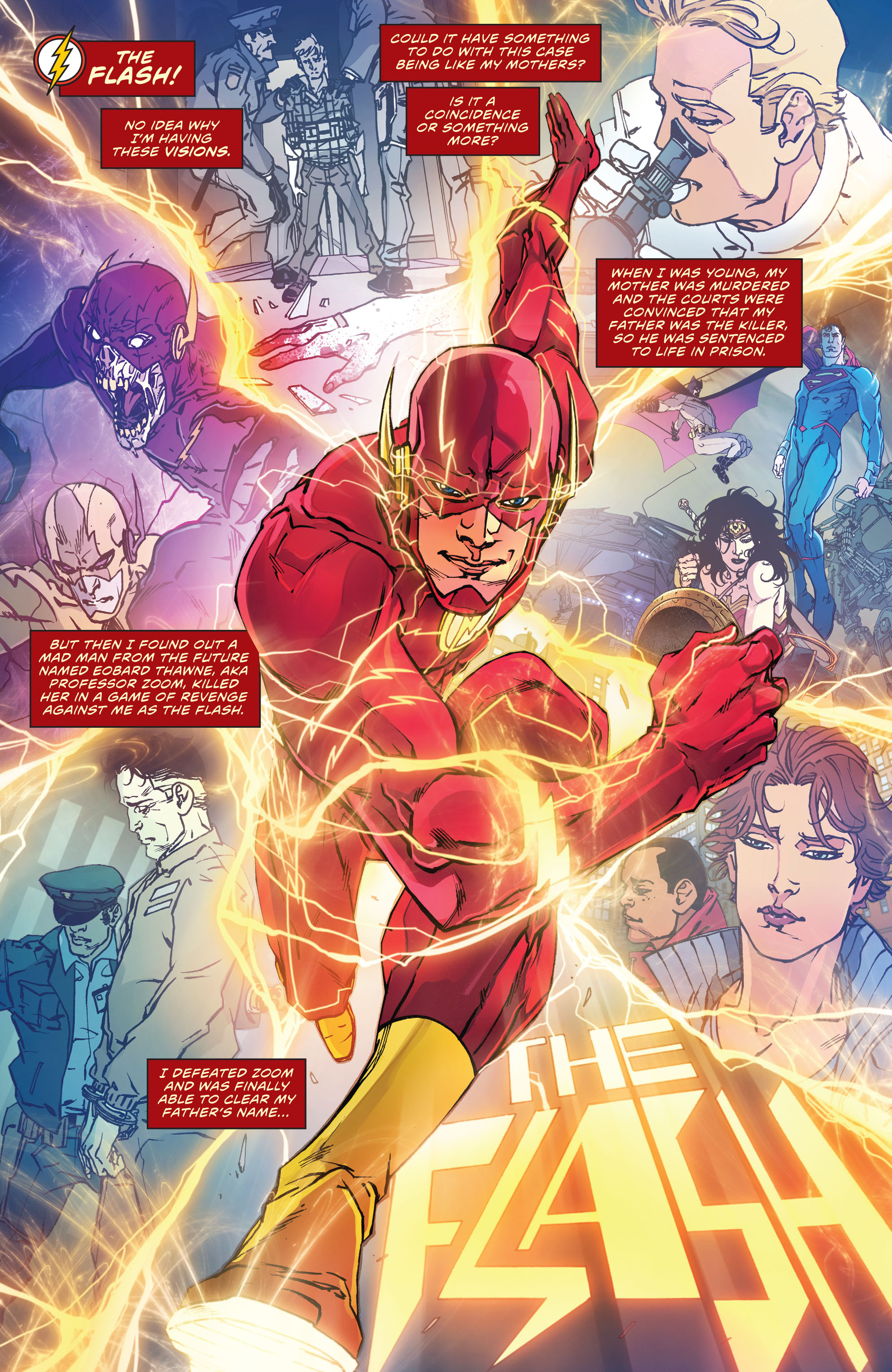 <{ $series->title }} issue The Flash - Page 9