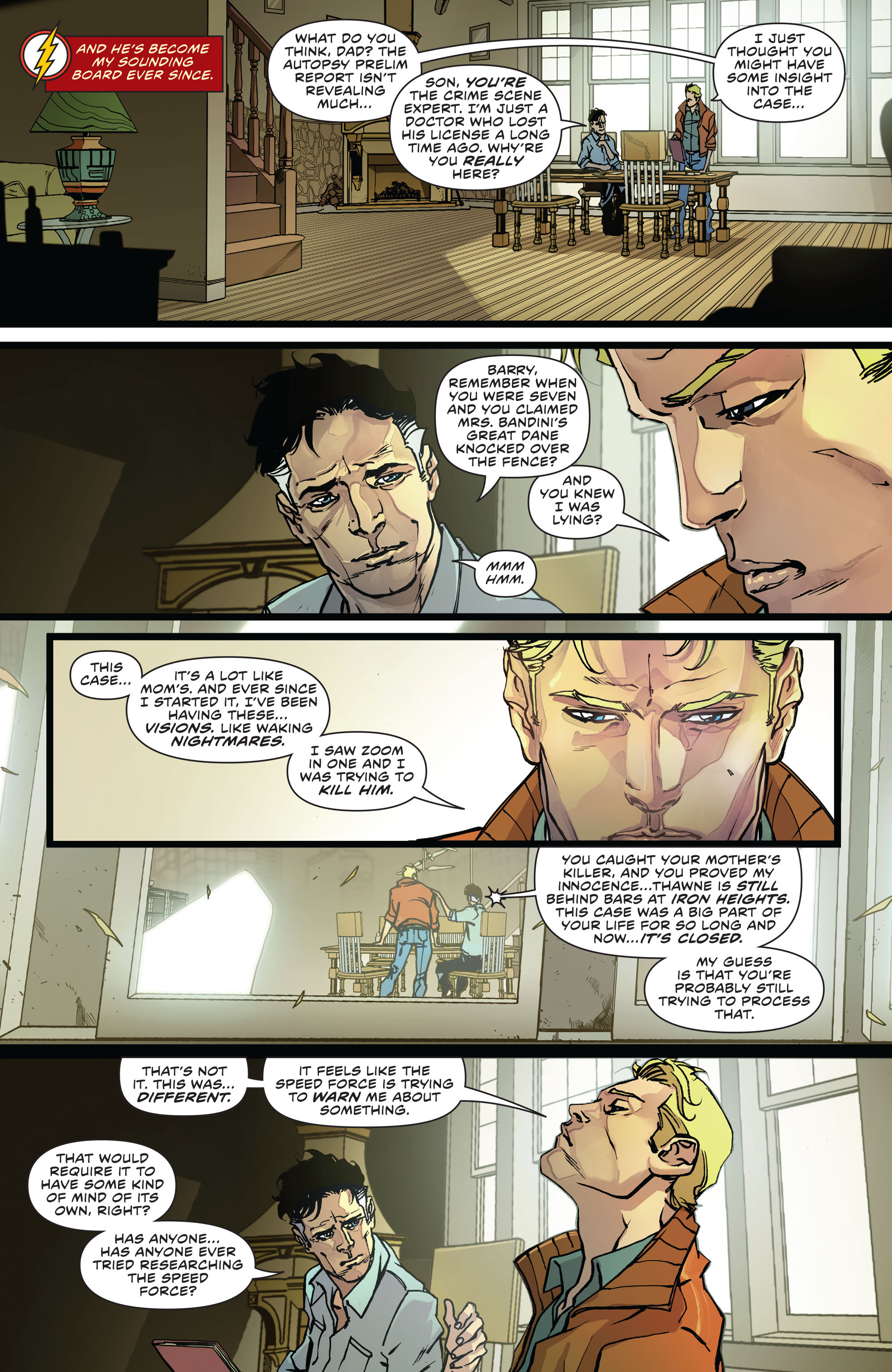 <{ $series->title }} issue The Flash - Page 10