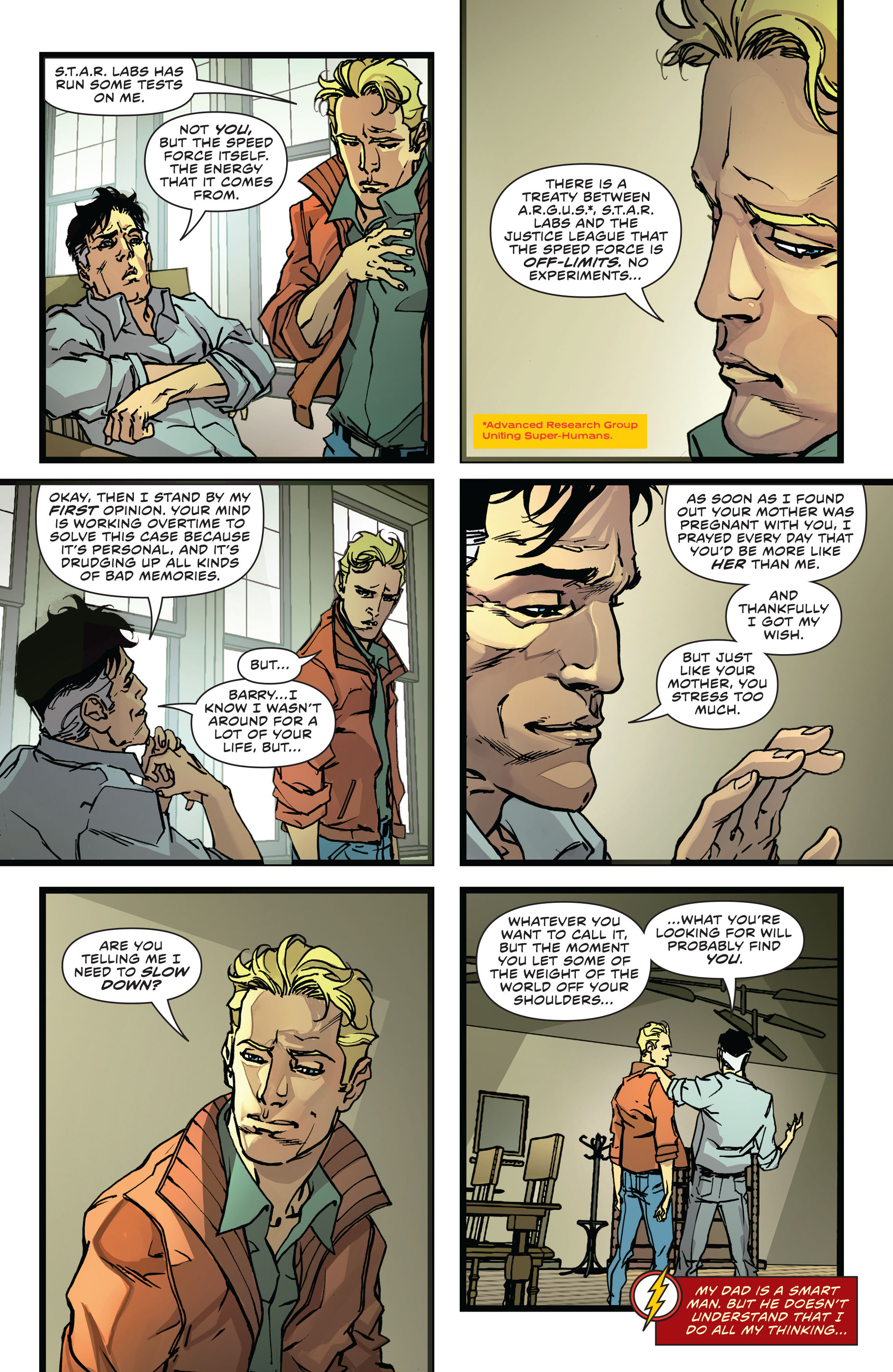 <{ $series->title }} issue The Flash - Page 11