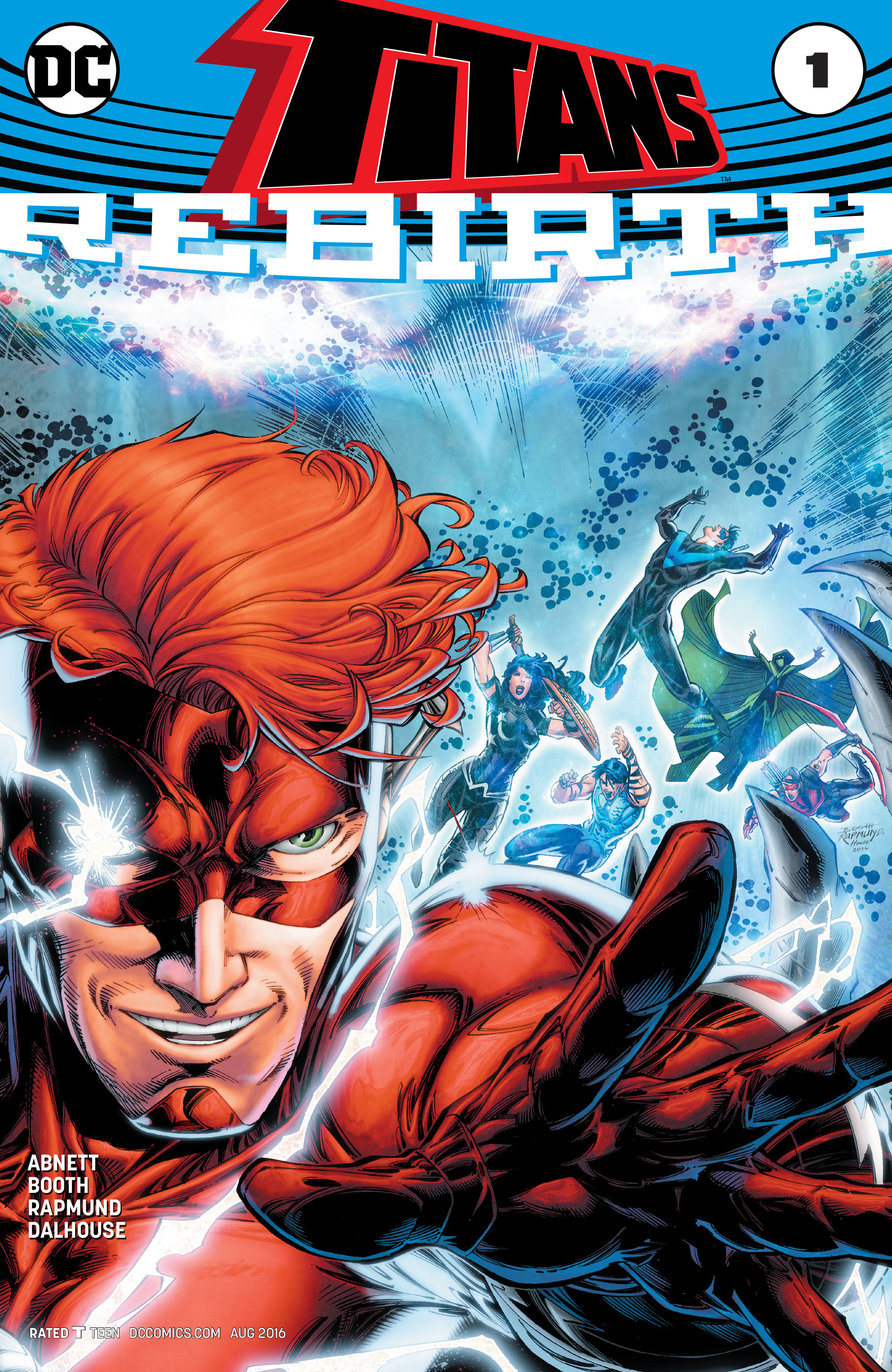 DC Comics Rebirth: Chapter titans-rebirth - Page 1