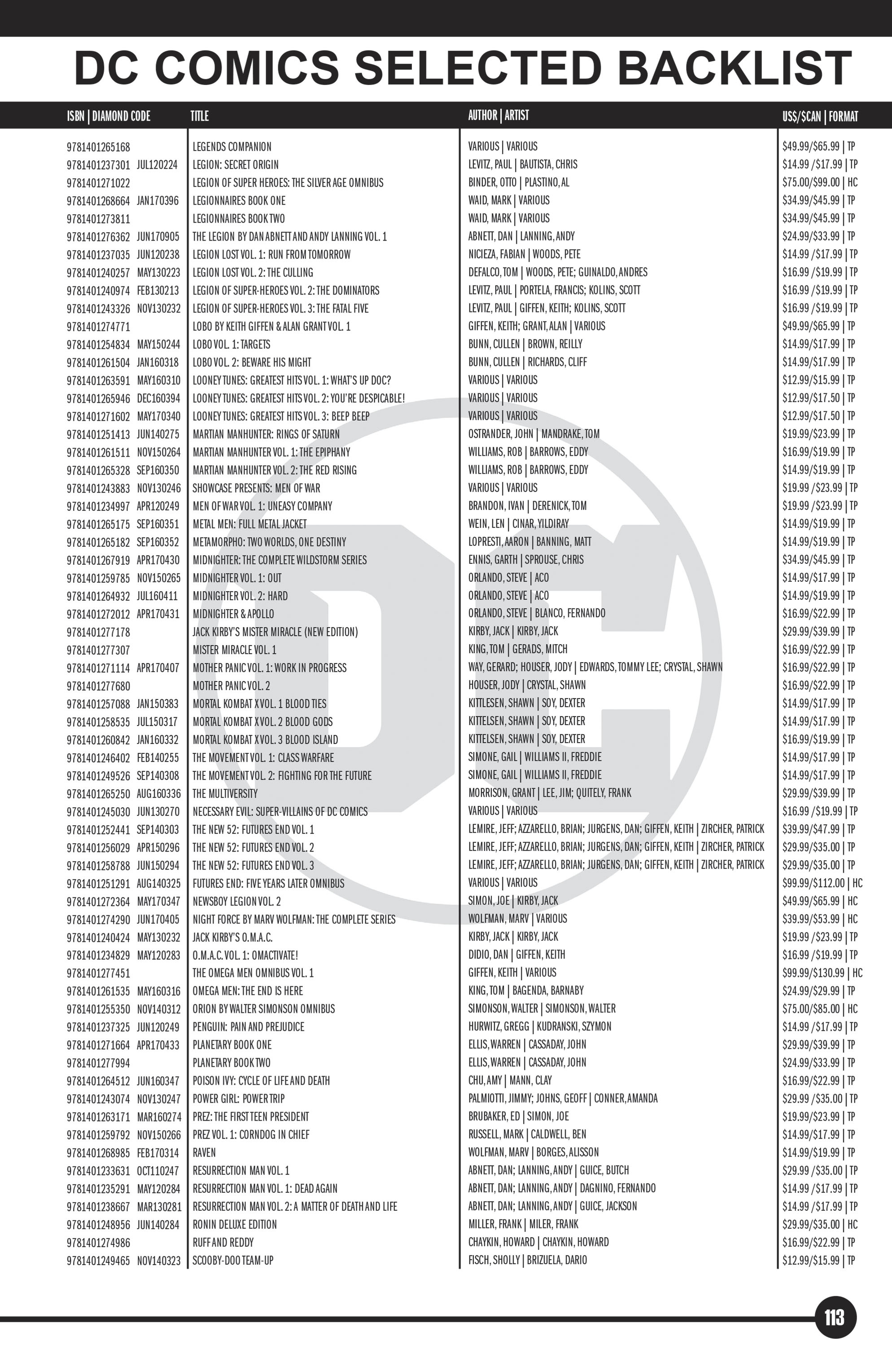 DC Essentials Graphic Novels 2018 (2017) issue 1 - Page 113