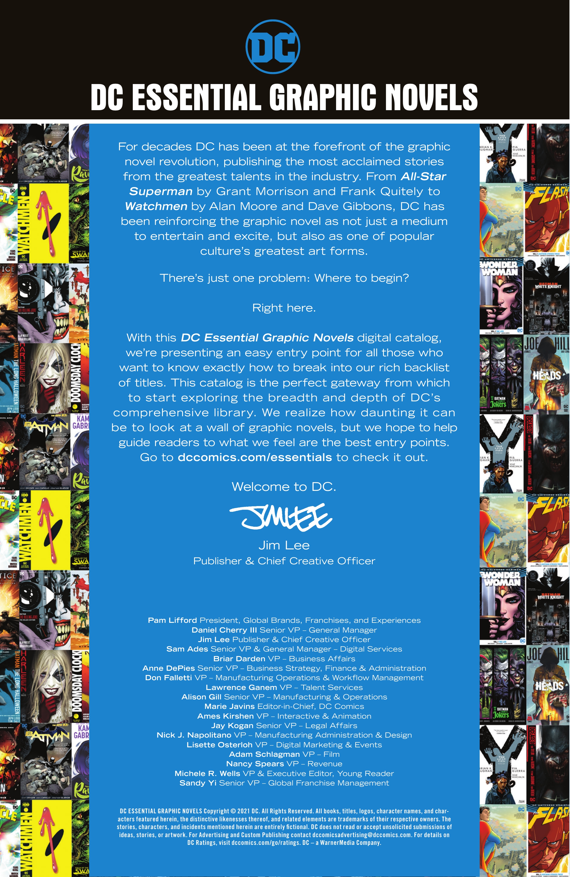 DC Essentials Graphic Novels Catalog 2021: Chapter 1 - Page 2