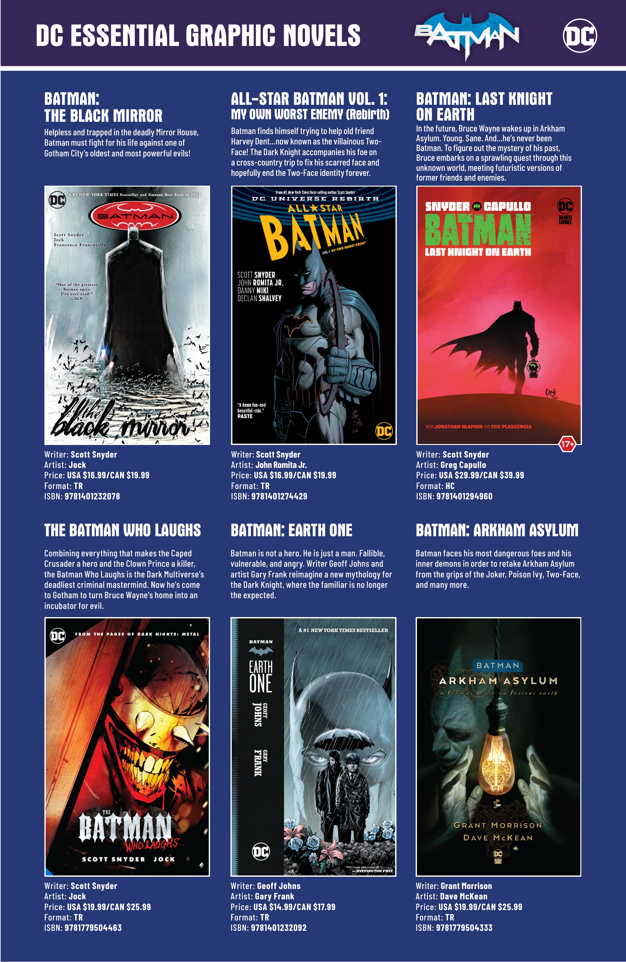 DC Essentials Graphic Novels Catalog 2021 issue 1 - Page 33