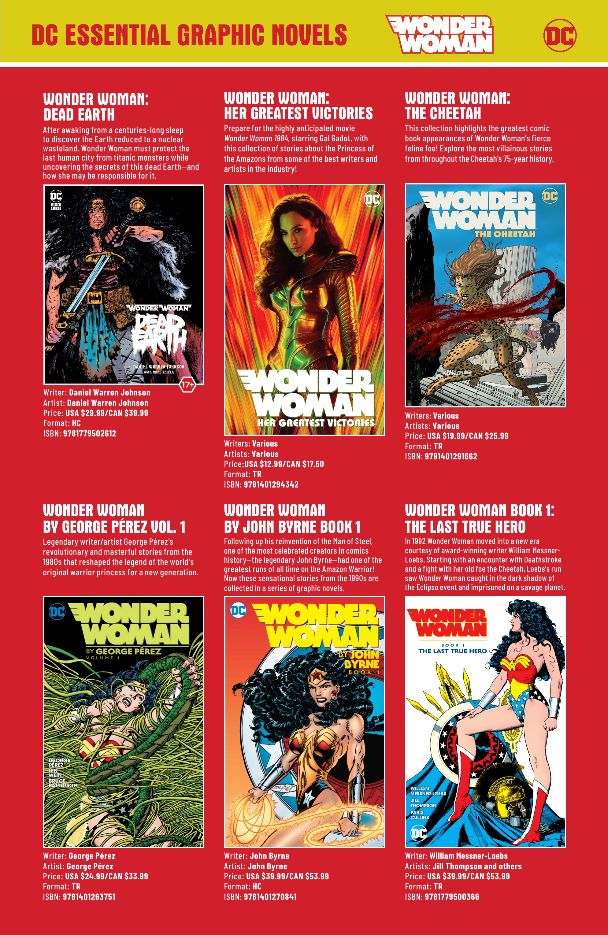 DC Essentials Graphic Novels Catalog 2021 issue 1 - Page 44