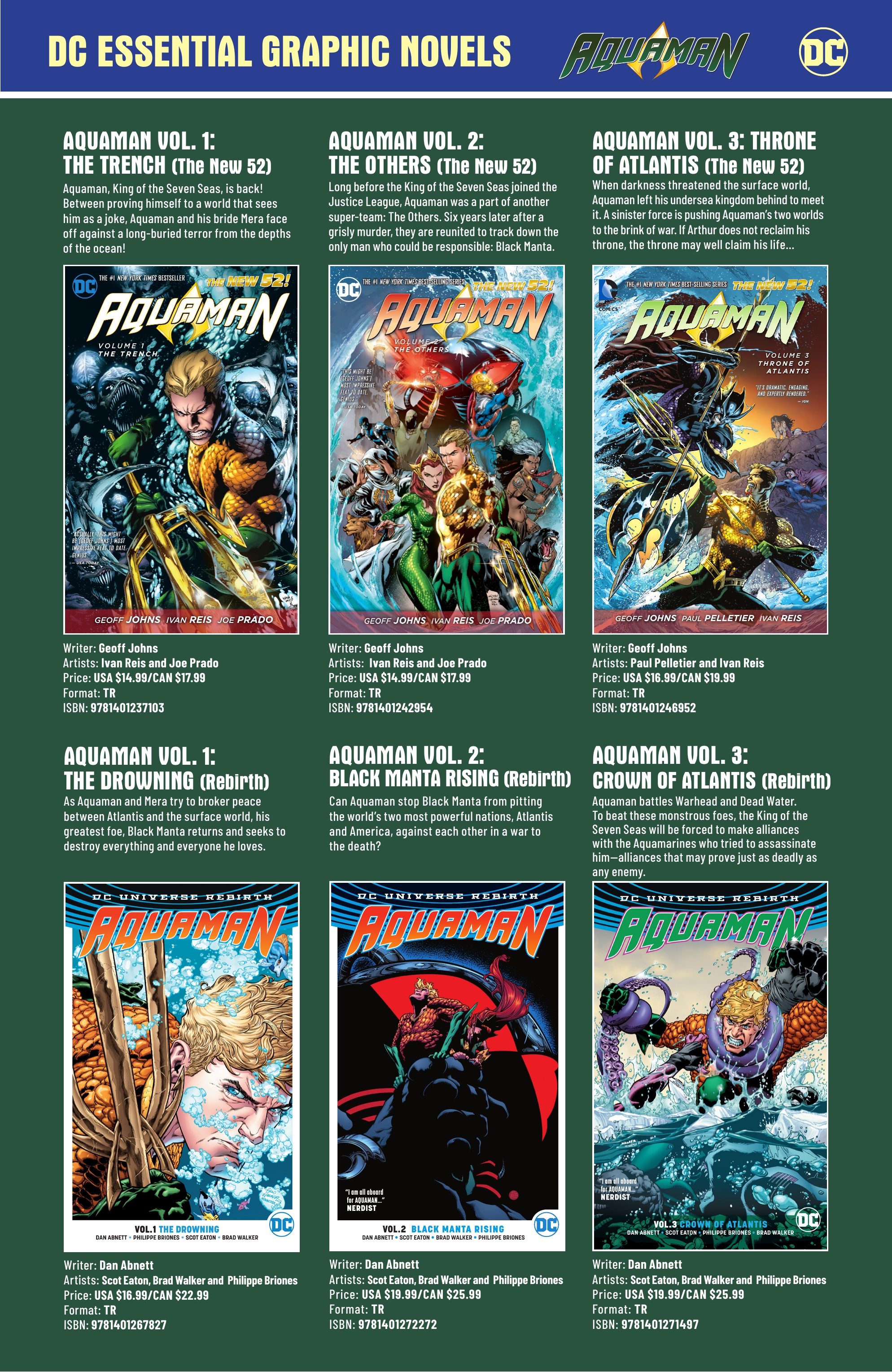 DC Essentials Graphic Novels Catalog 2021 issue 1 - Page 54