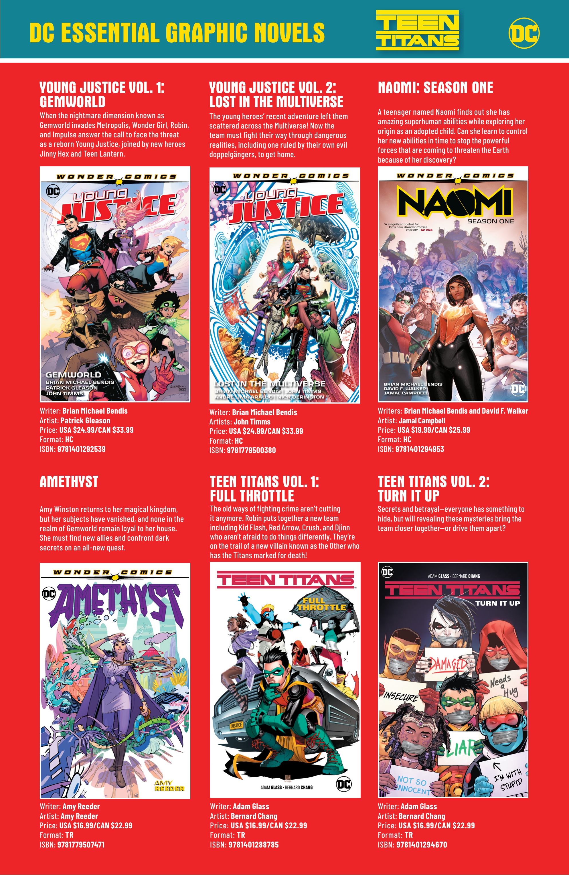 DC Essentials Graphic Novels Catalog 2021 issue 1 - Page 70