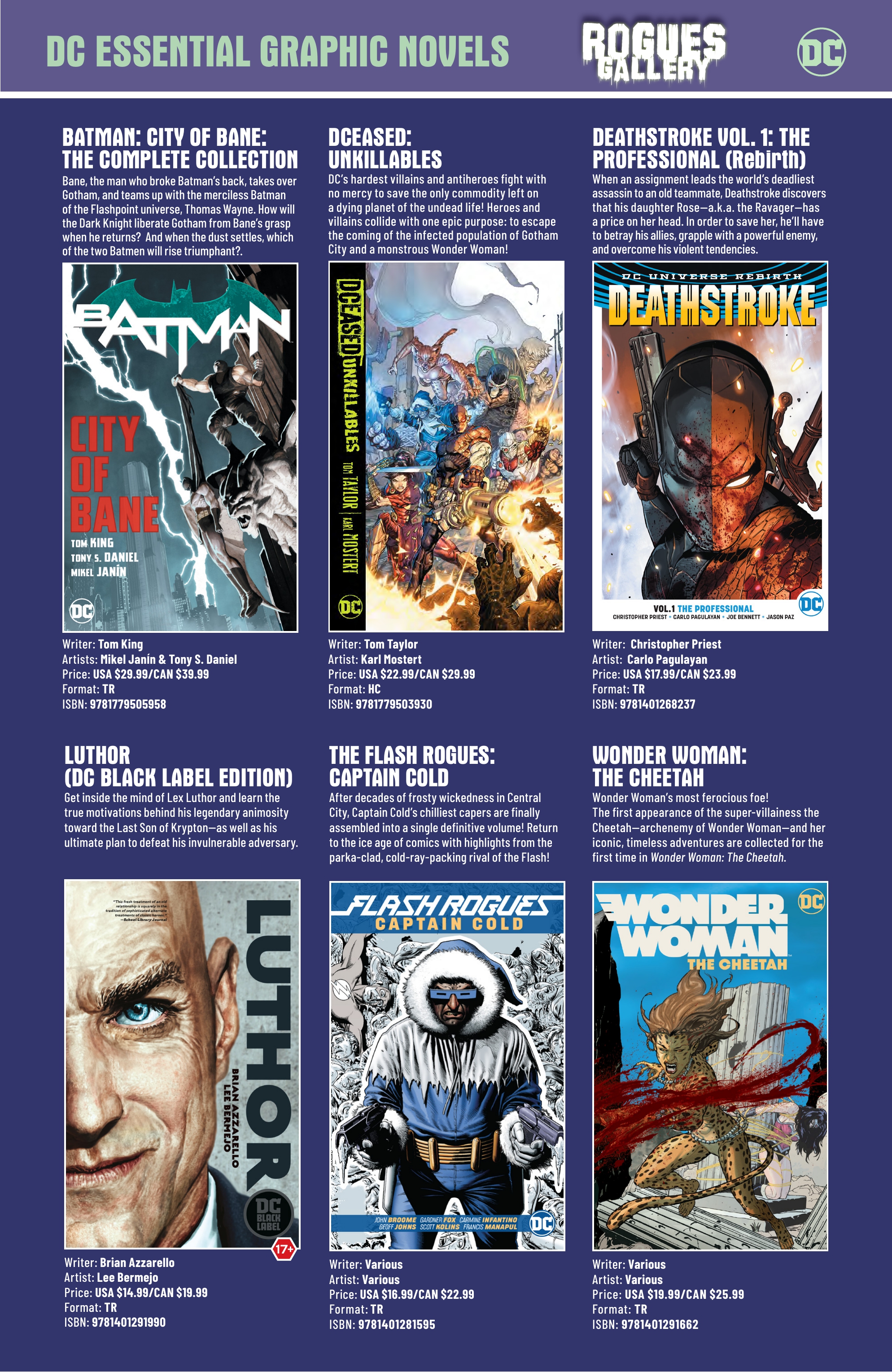 DC Essentials Graphic Novels Catalog 2021 issue 1 - Page 85