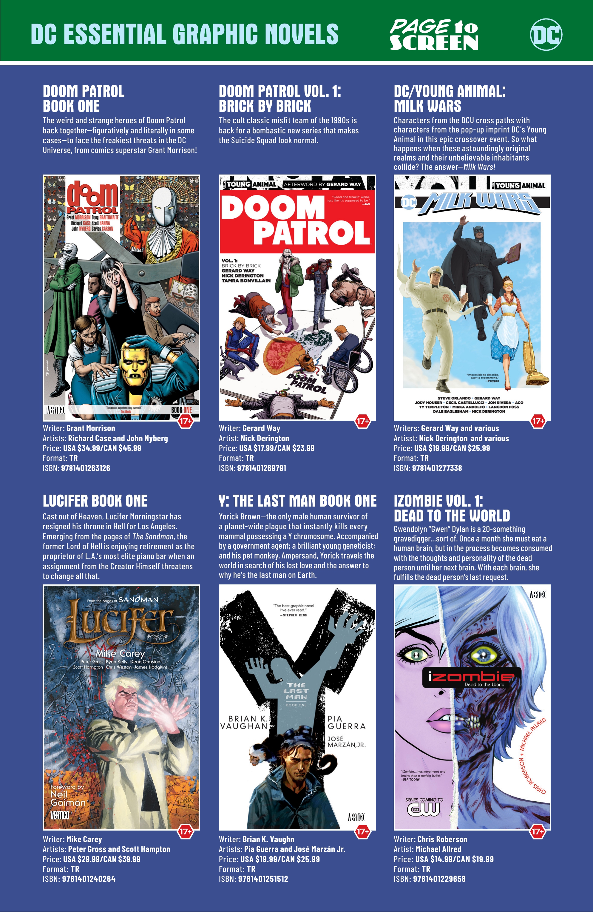 DC Essentials Graphic Novels Catalog 2021 issue 1 - Page 93