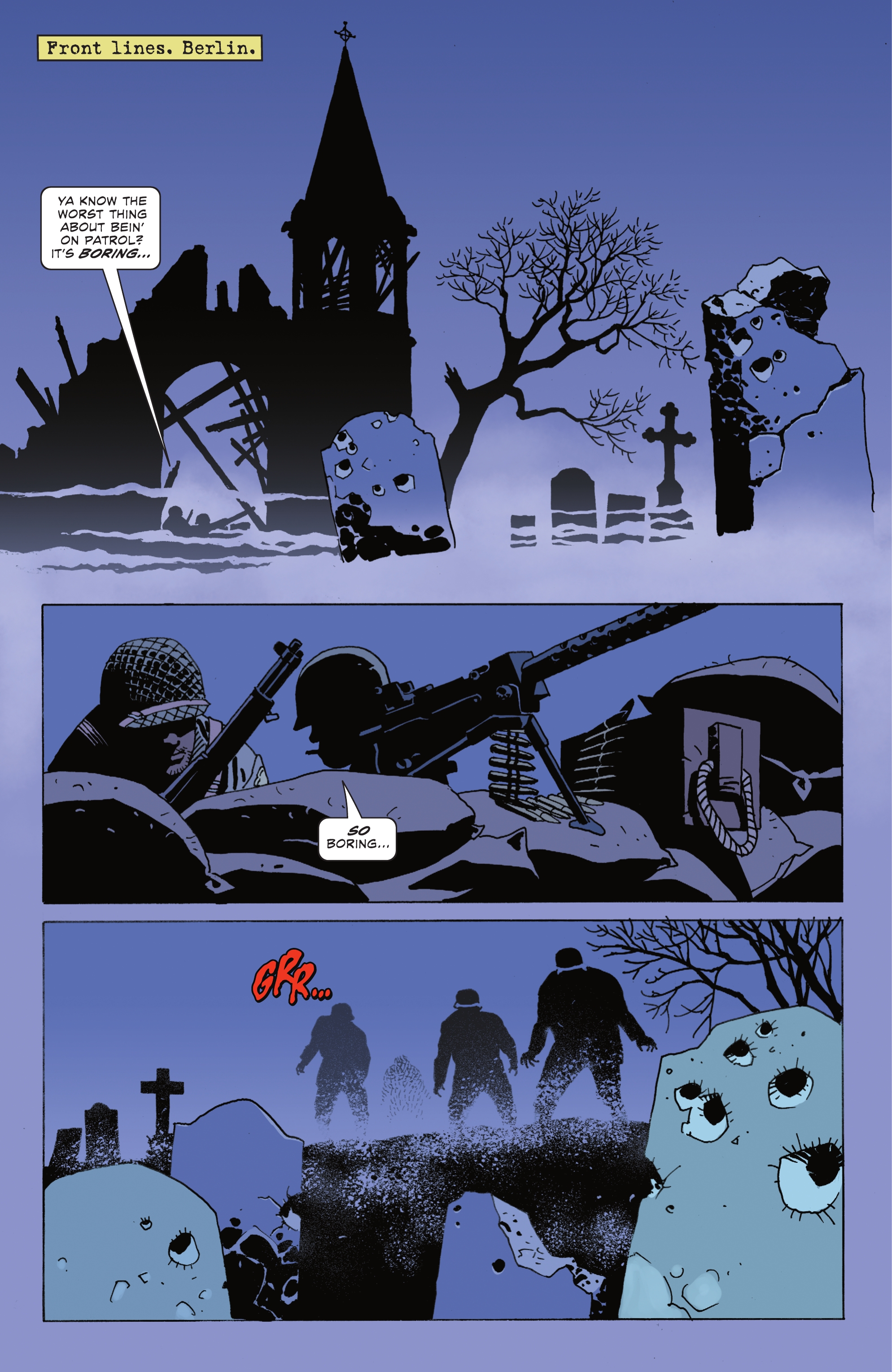 DC Horror Presents: Sgt. Rock vs. The Army of the Dead (2022-) issue 1 - Page 5