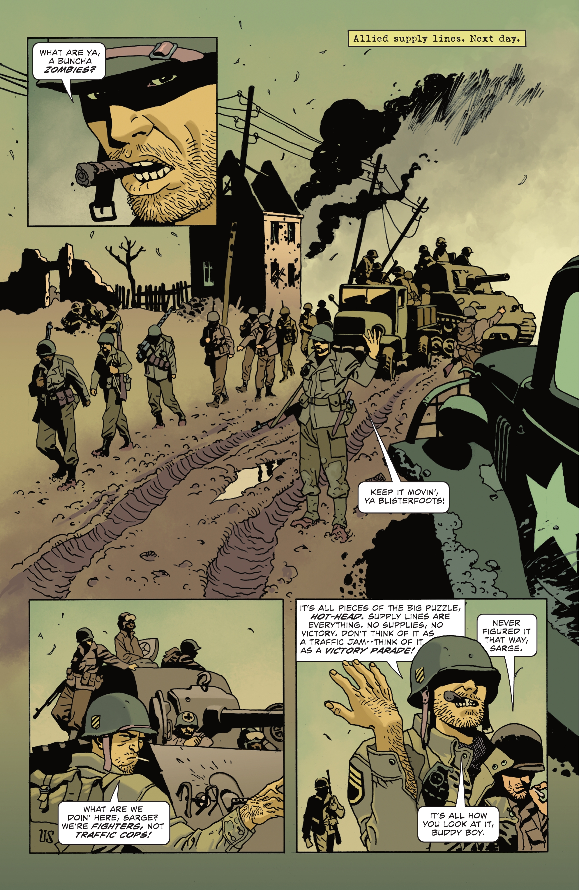 DC Horror Presents: Sgt. Rock vs. The Army of the Dead (2022-) issue 1 - Page 7