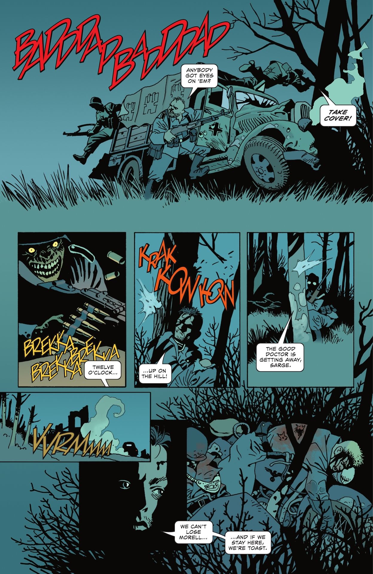 DC Horror Presents: Sgt. Rock vs. The Army of the Dead (2022-) issue 4 - Page 13