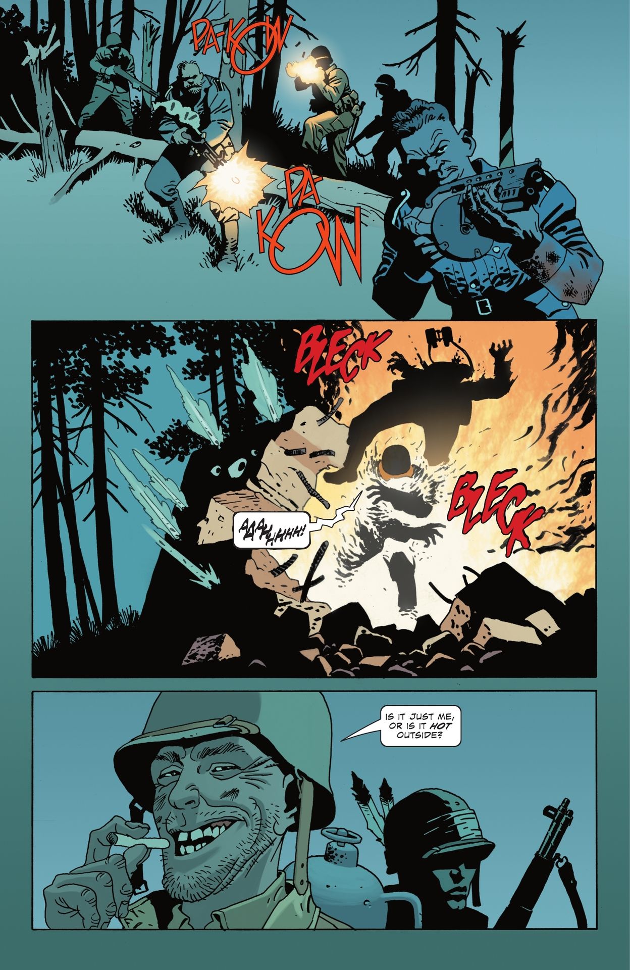 DC Horror Presents: Sgt. Rock vs. The Army of the Dead (2022-) issue 4 - Page 16