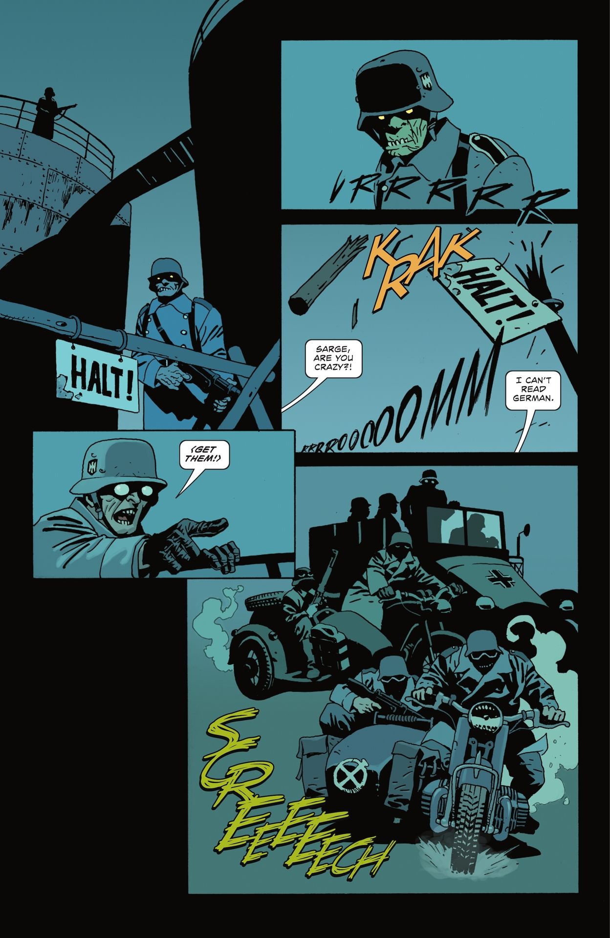 DC Horror Presents: Sgt. Rock vs. The Army of the Dead (2022-) issue 4 - Page 17