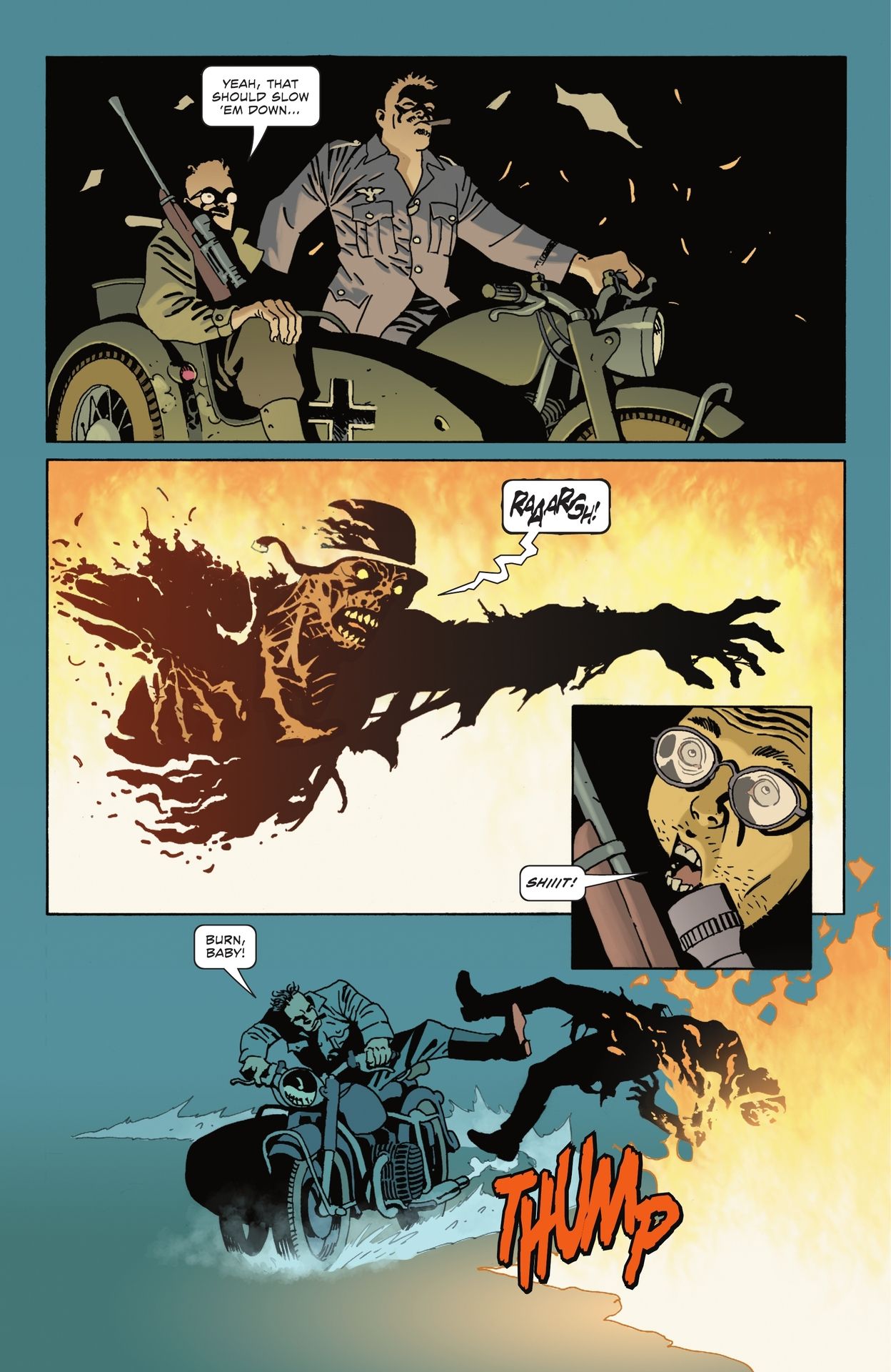 DC Horror Presents: Sgt. Rock vs. The Army of the Dead (2022-) issue 4 - Page 21