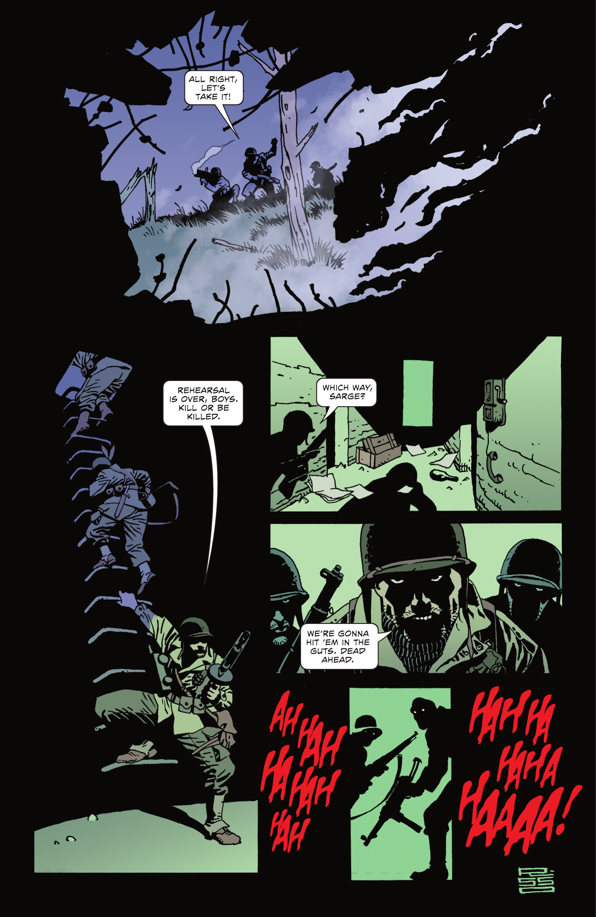 DC Horror Presents: Sgt. Rock vs. The Army of the Dead (2022-) issue 5 - Page 15