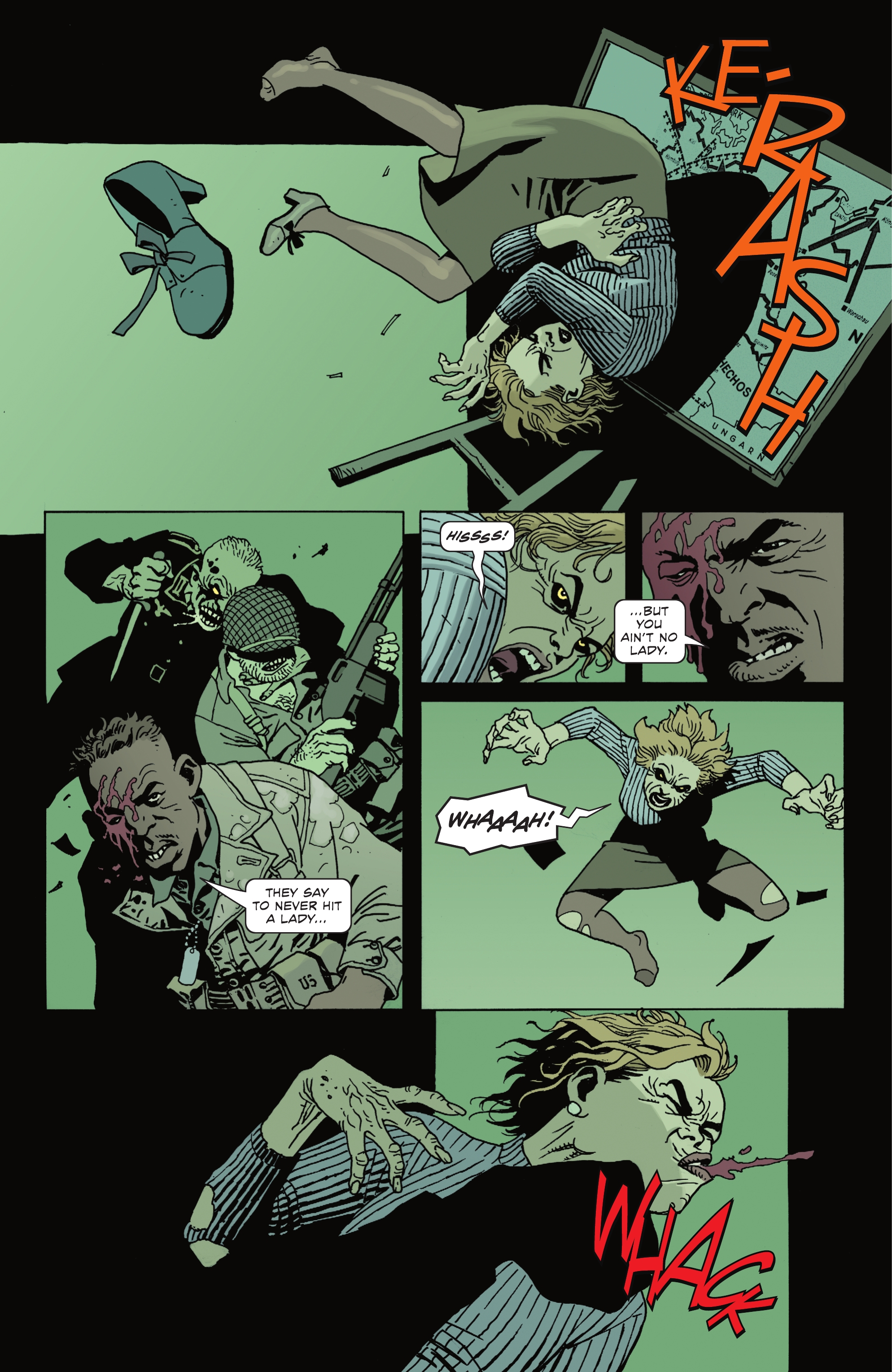 DC Horror Presents: Sgt. Rock vs. The Army of the Dead (2022-) issue 5 - Page 21