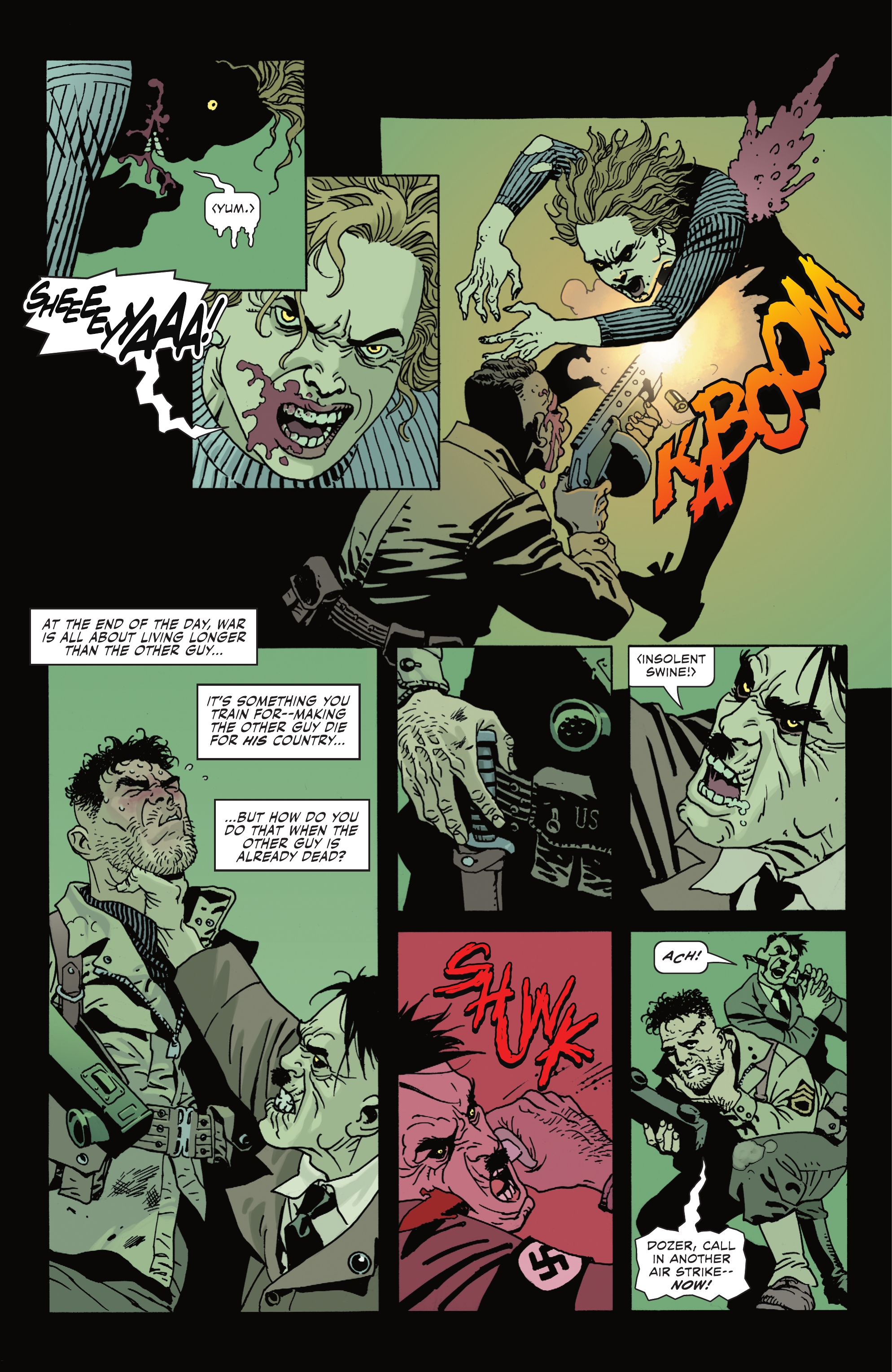 DC Horror Presents: Sgt. Rock vs. The Army of the Dead (2022-) issue 5 - Page 22