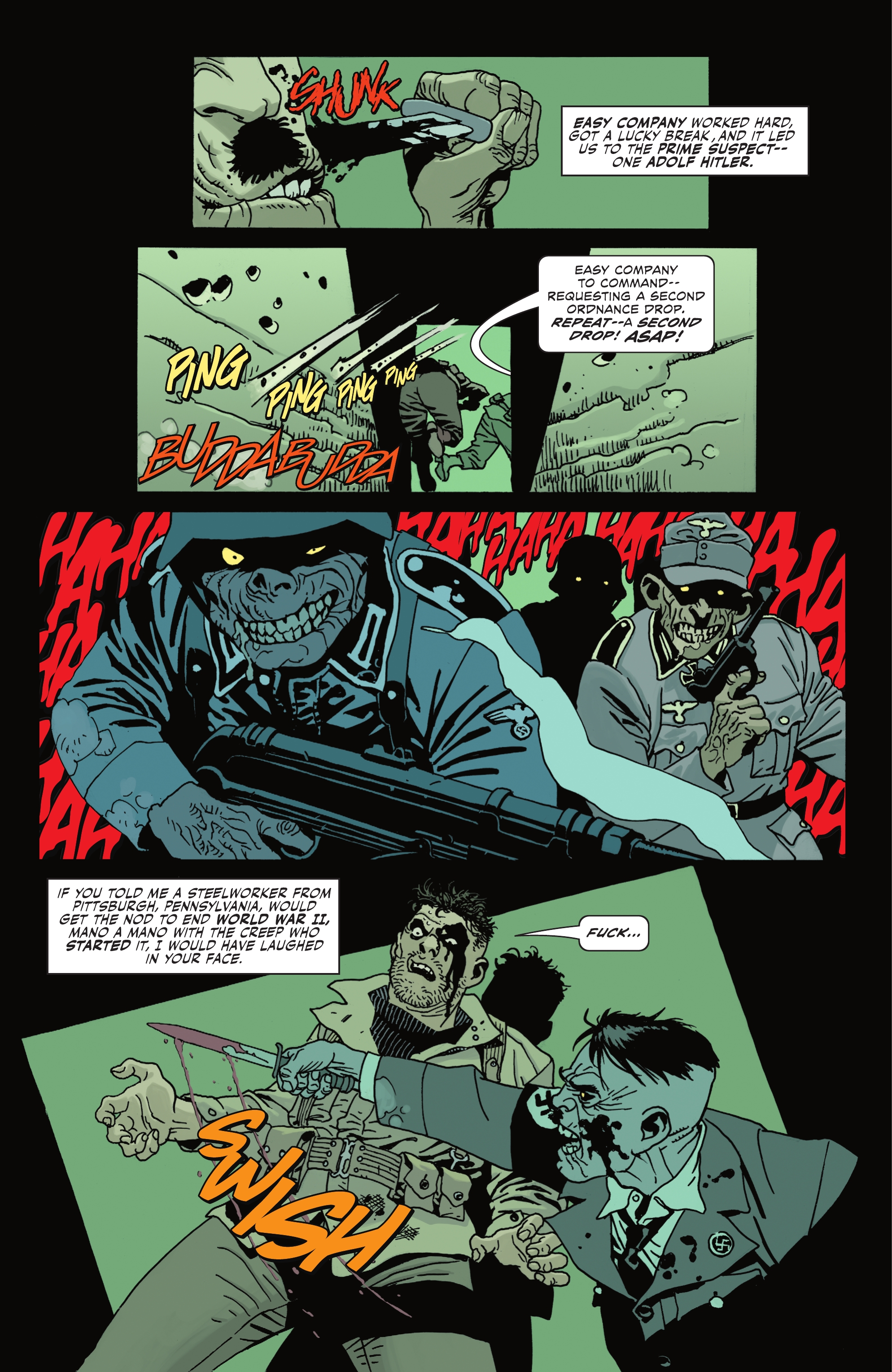 DC Horror Presents: Sgt. Rock vs. The Army of the Dead (2022-): Chapter 6 - Page 4