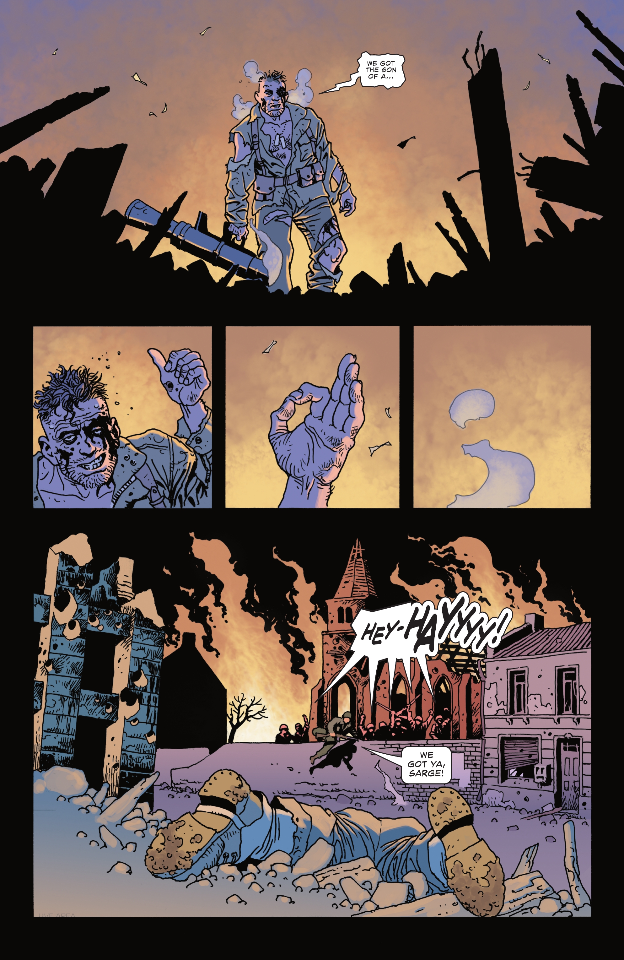 DC Horror Presents: Sgt. Rock vs. The Army of the Dead (2022-) issue 6 - Page 21