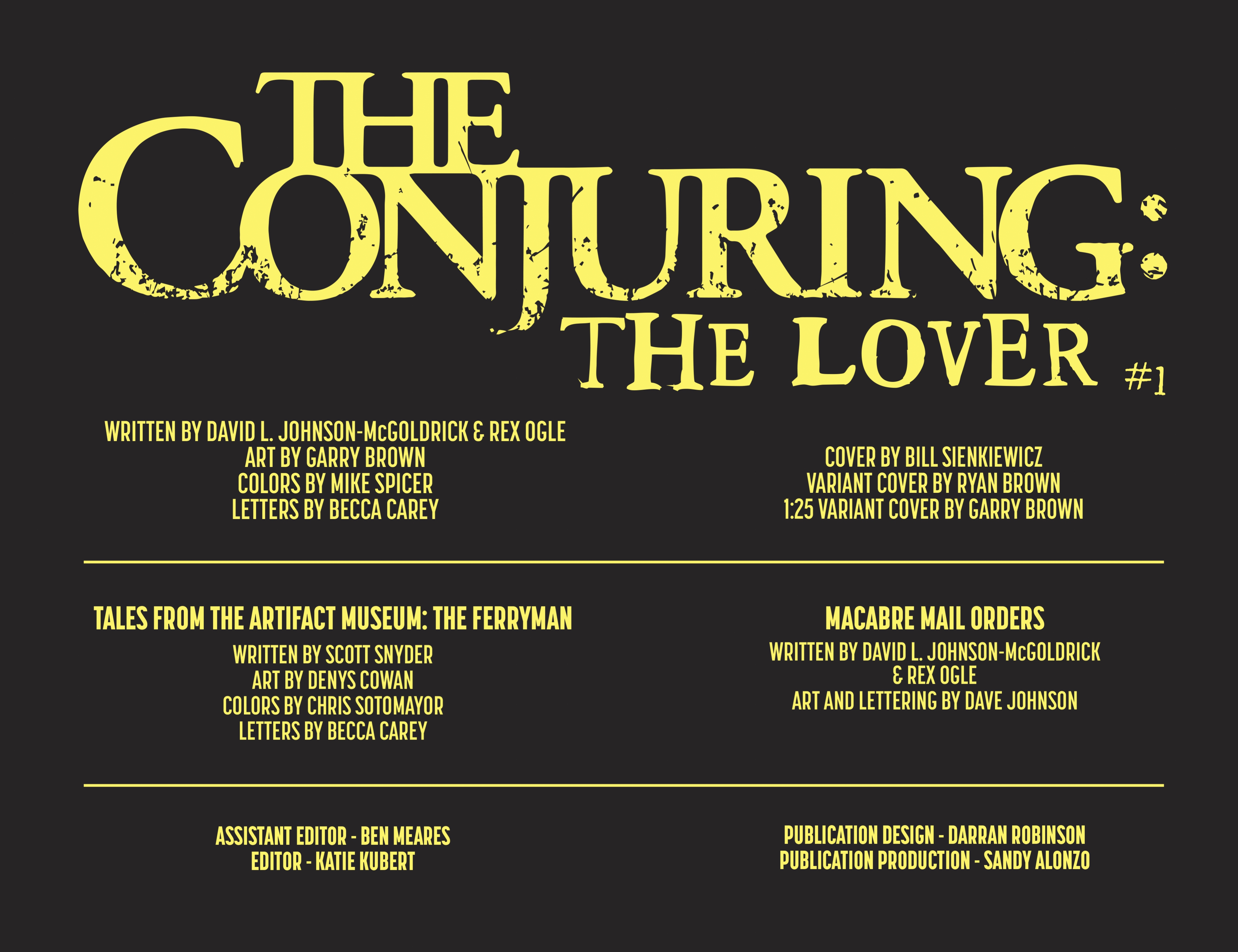 DC Horror Presents: The Conjuring: The Lover (2021-): Chapter 1 - Page 4