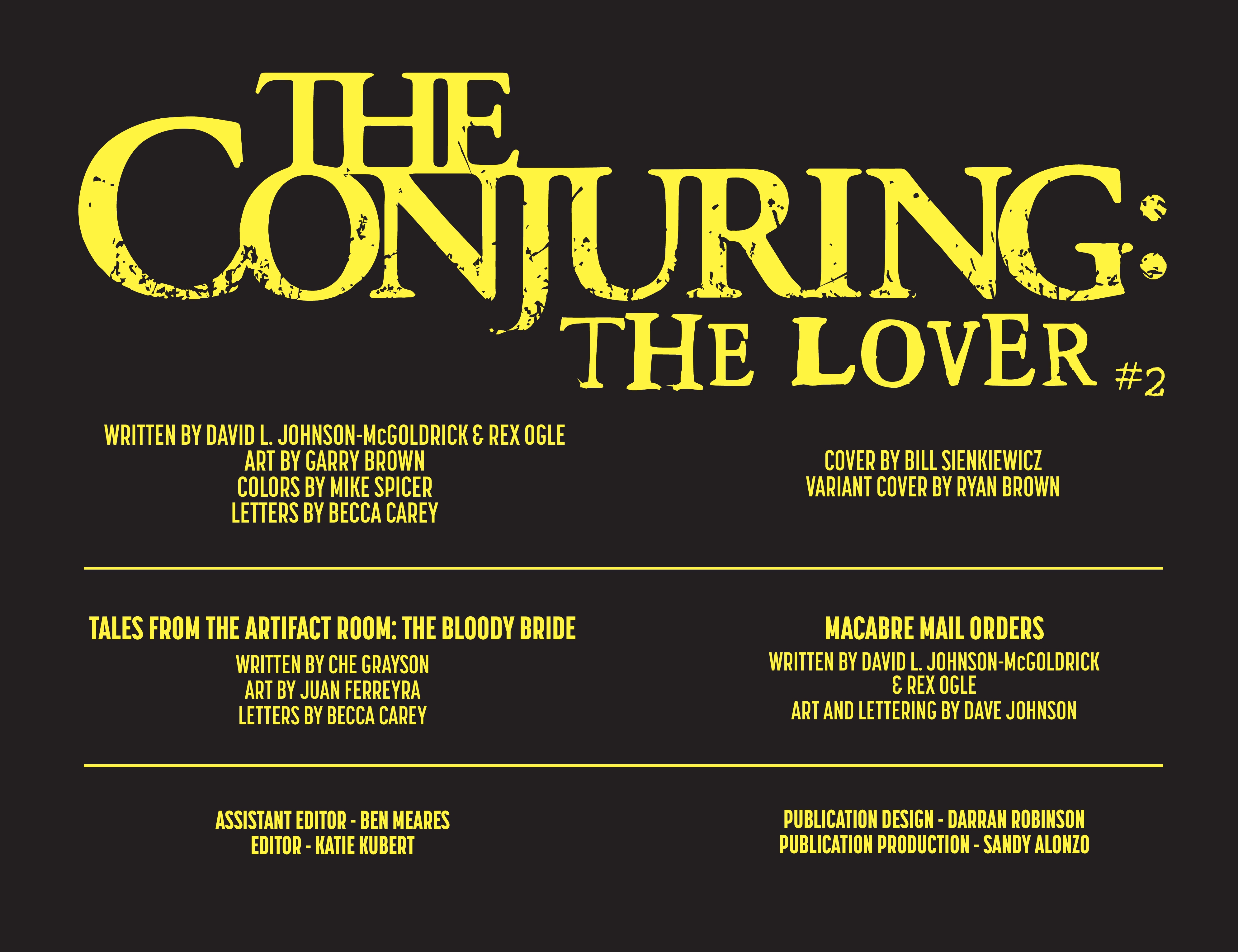 DC Horror Presents: The Conjuring: The Lover (2021-) issue 2 - Page 6