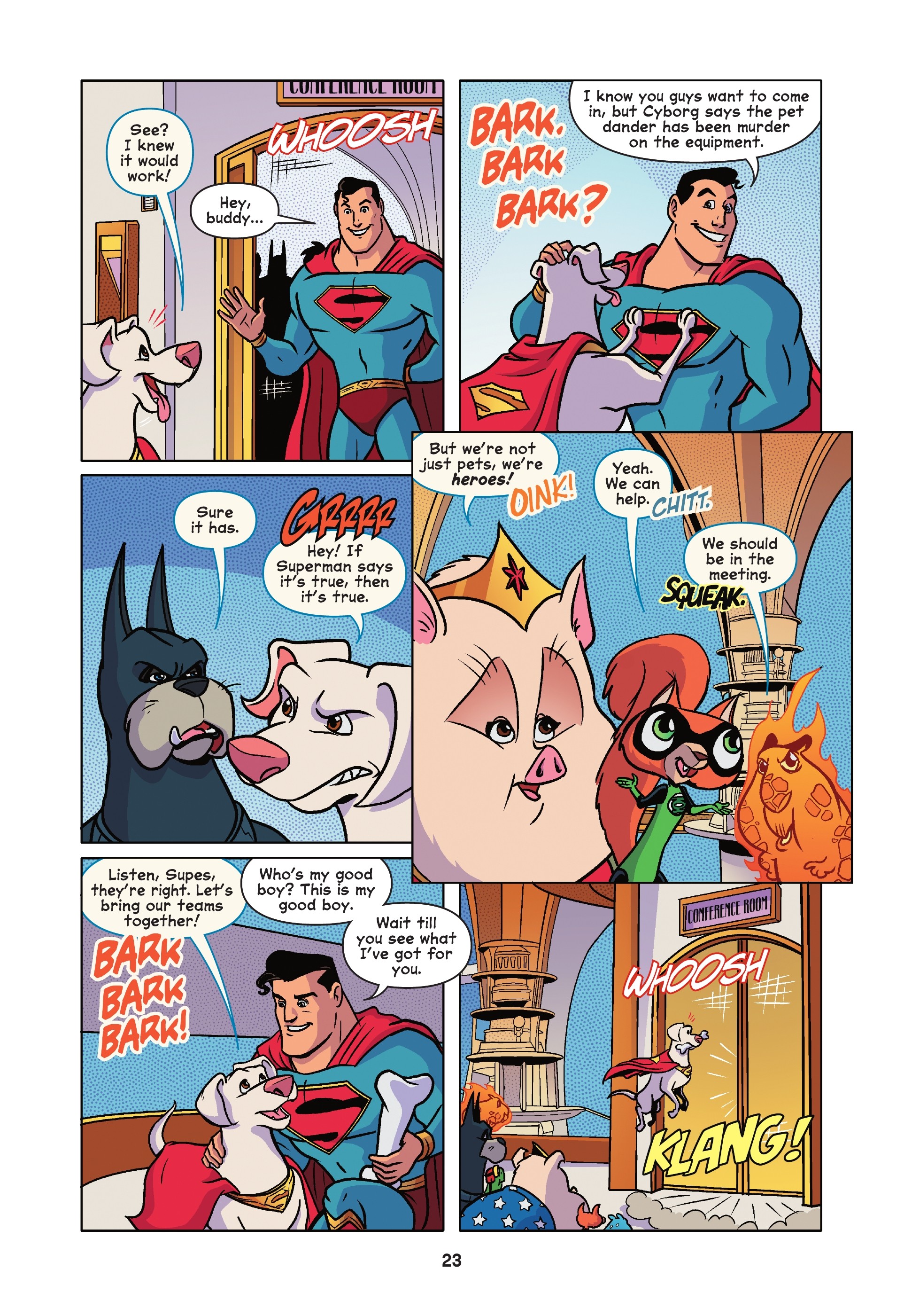 DC League of Super-Pets: The Great Mxy-Up (2022): Chapter 1 - Page 21