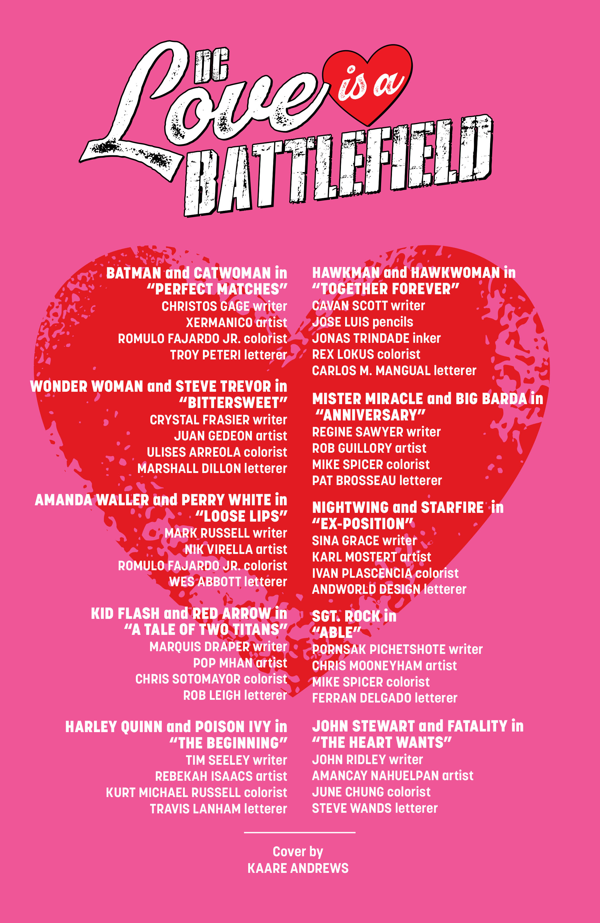 DC Love Is A Battlefield (2021-): Chapter 1 - Page 2