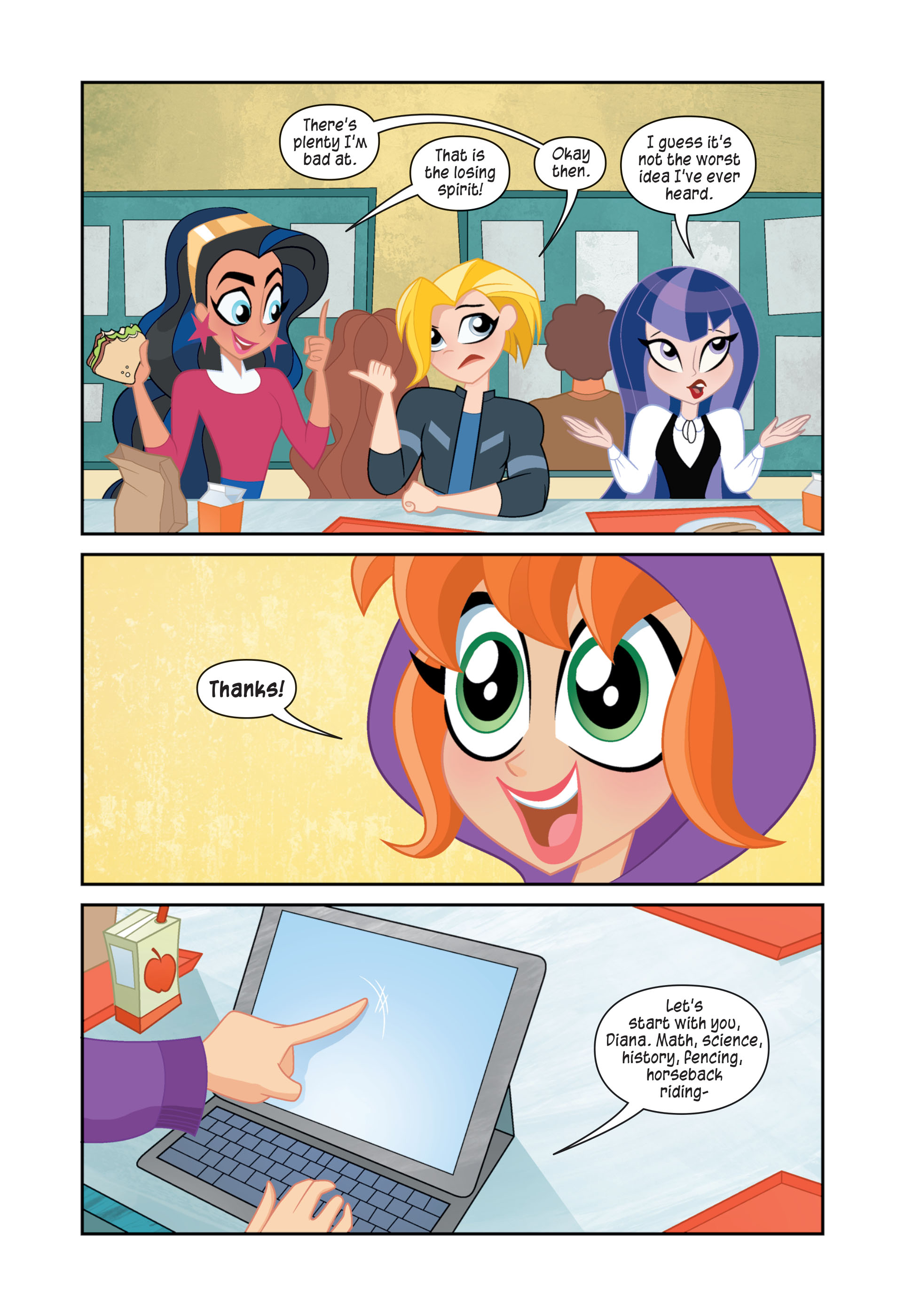 DC Super Hero Girls: At Metropolis High (2019) issue 1 - Page 55