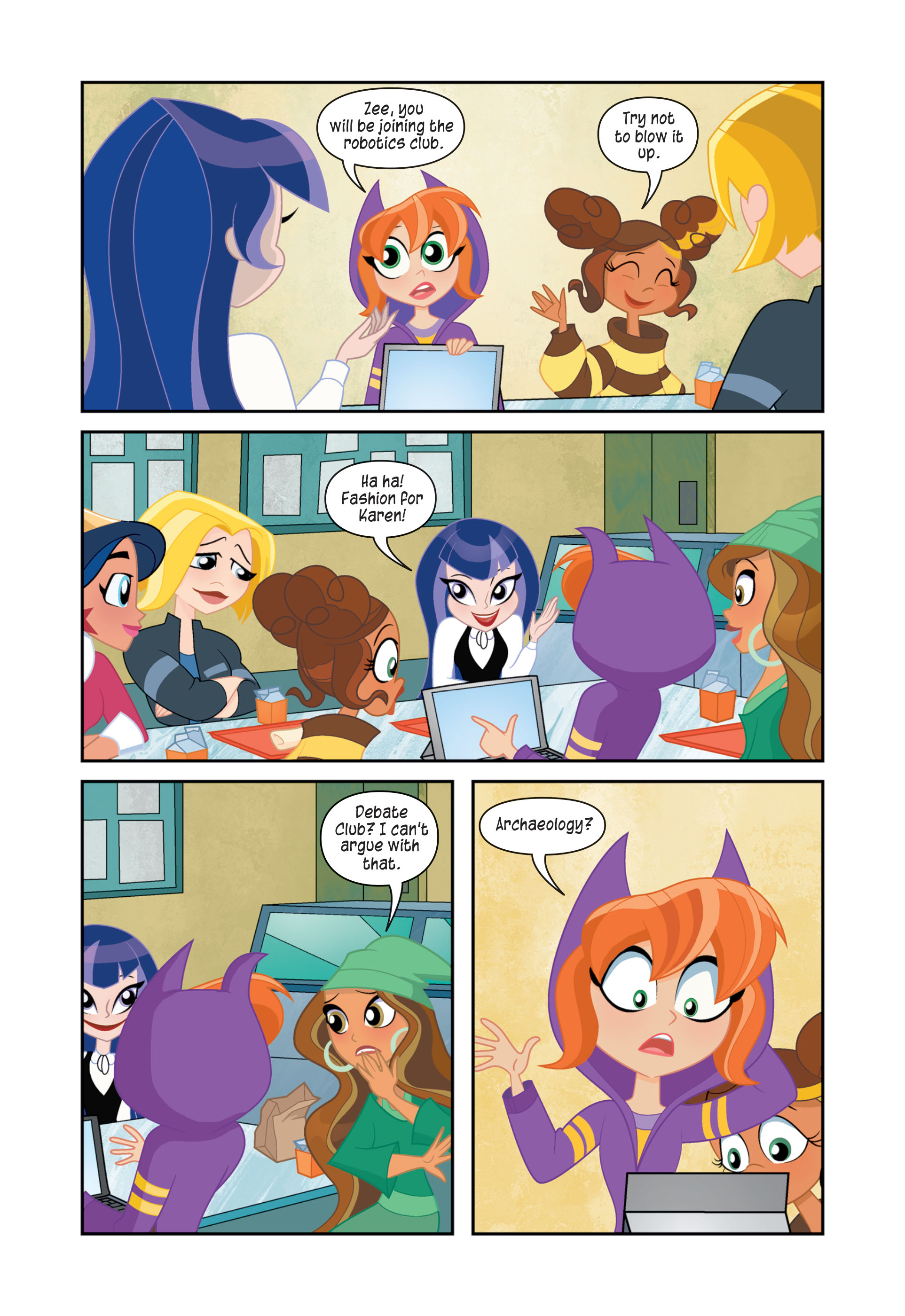 DC Super Hero Girls: At Metropolis High (2019) issue 1 - Page 57