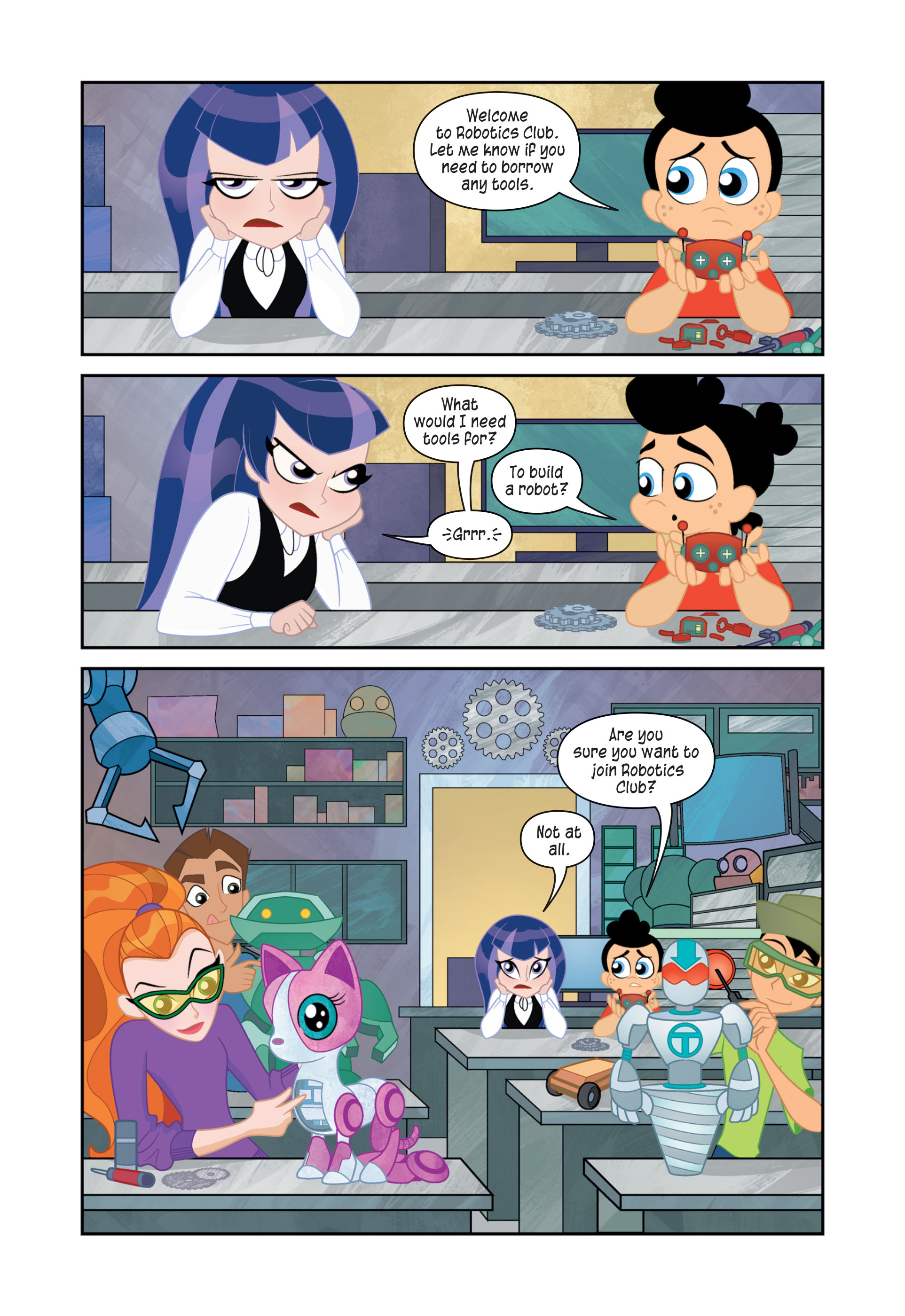 DC Super Hero Girls: At Metropolis High (2019) issue 1 - Page 60