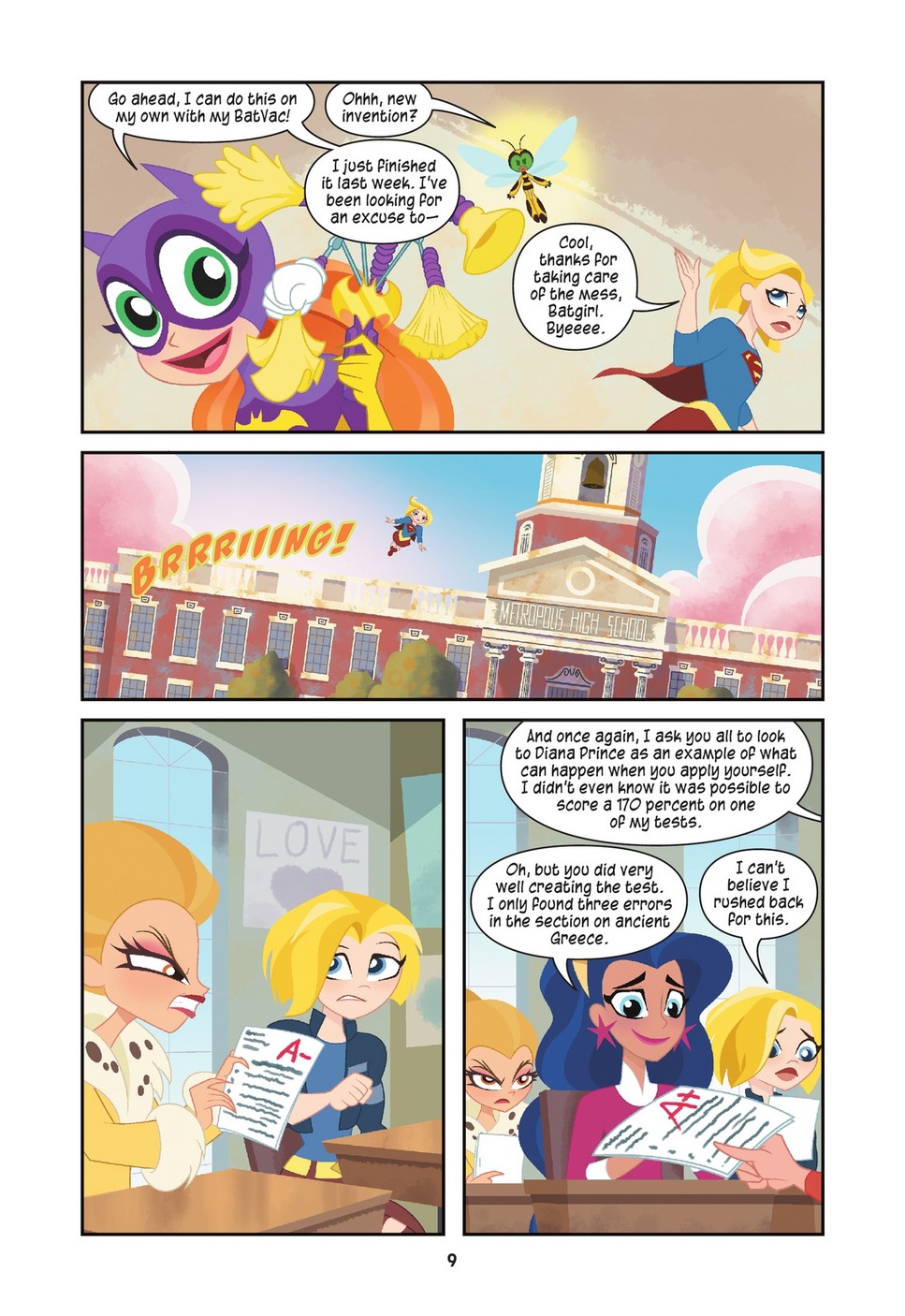 DC Super Hero Girls: Ghosting (2021) issue 1 - Page 9