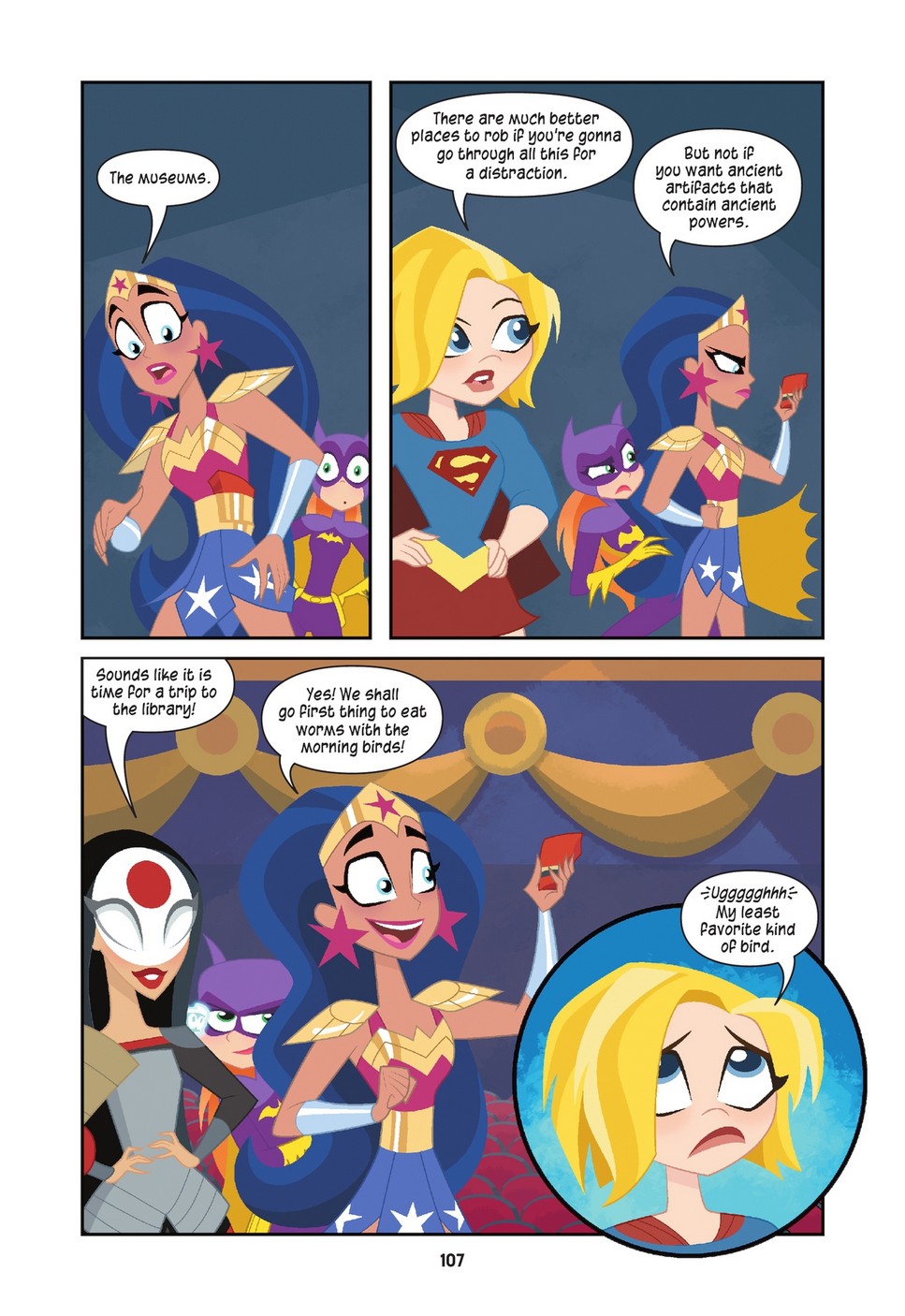 DC Super Hero Girls: Ghosting (2021) issue 1 - Page 105