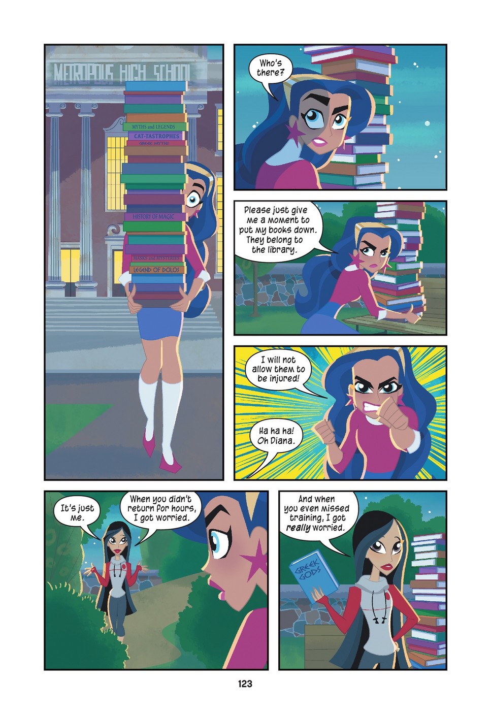 DC Super Hero Girls: Ghosting (2021) issue 1 - Page 121