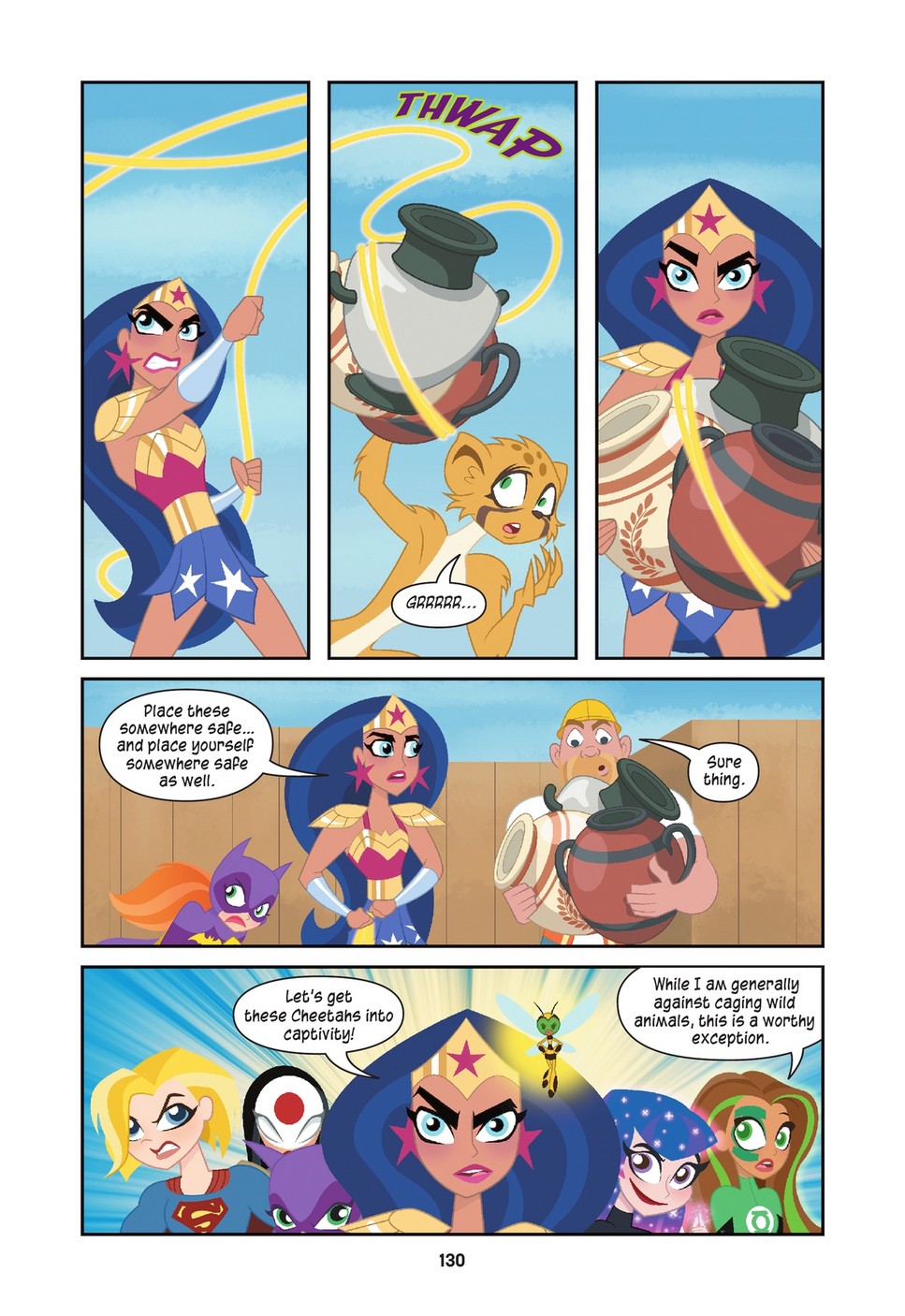 DC Super Hero Girls: Ghosting (2021) issue 1 - Page 128