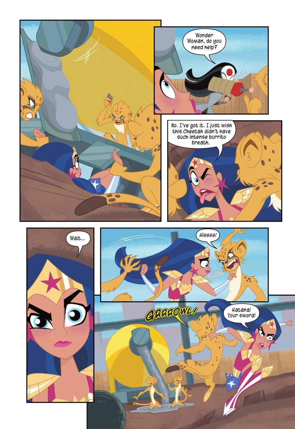 DC Super Hero Girls: Ghosting (2021) issue 1 - Page 134