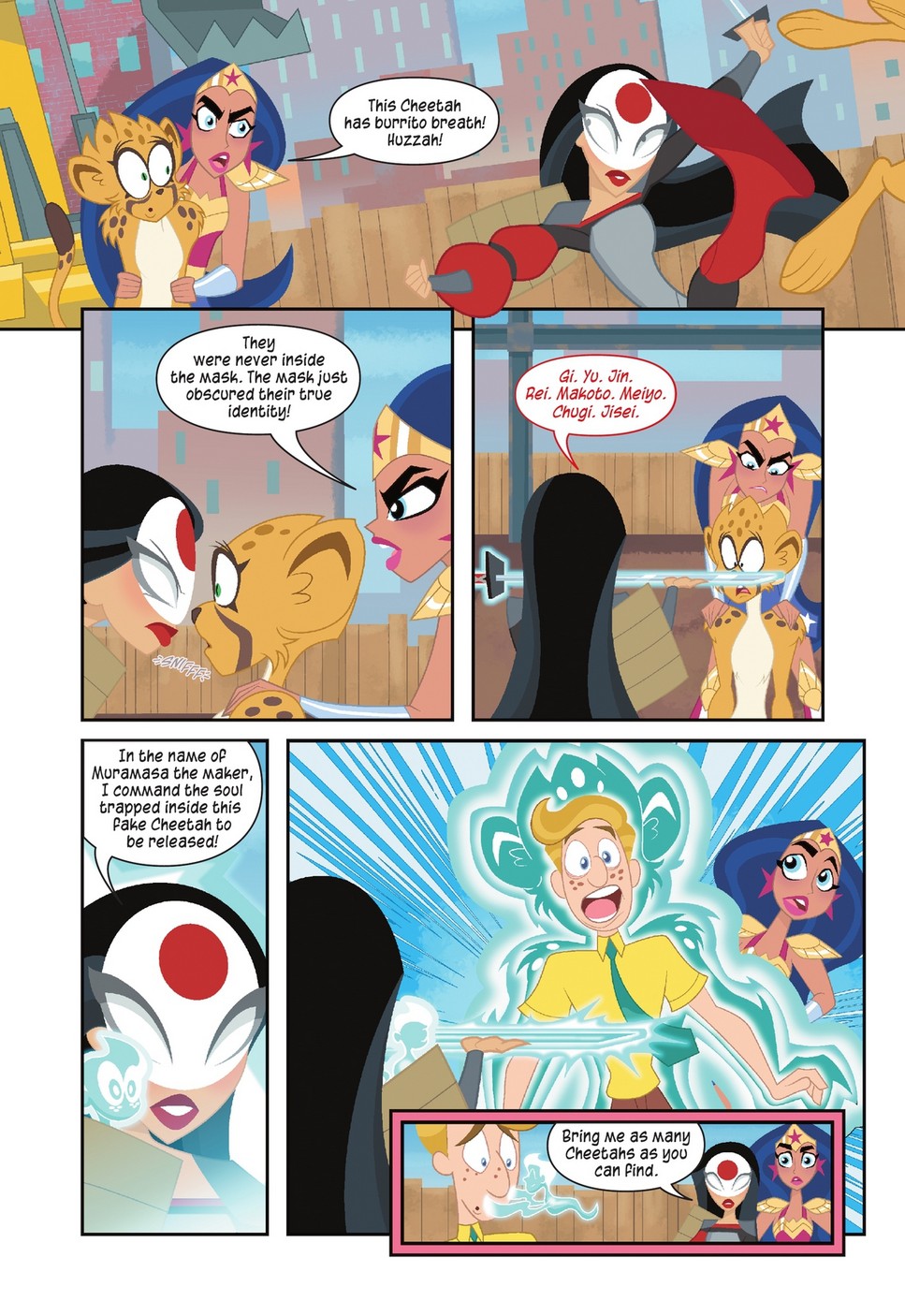 DC Super Hero Girls: Ghosting (2021) issue 1 - Page 135