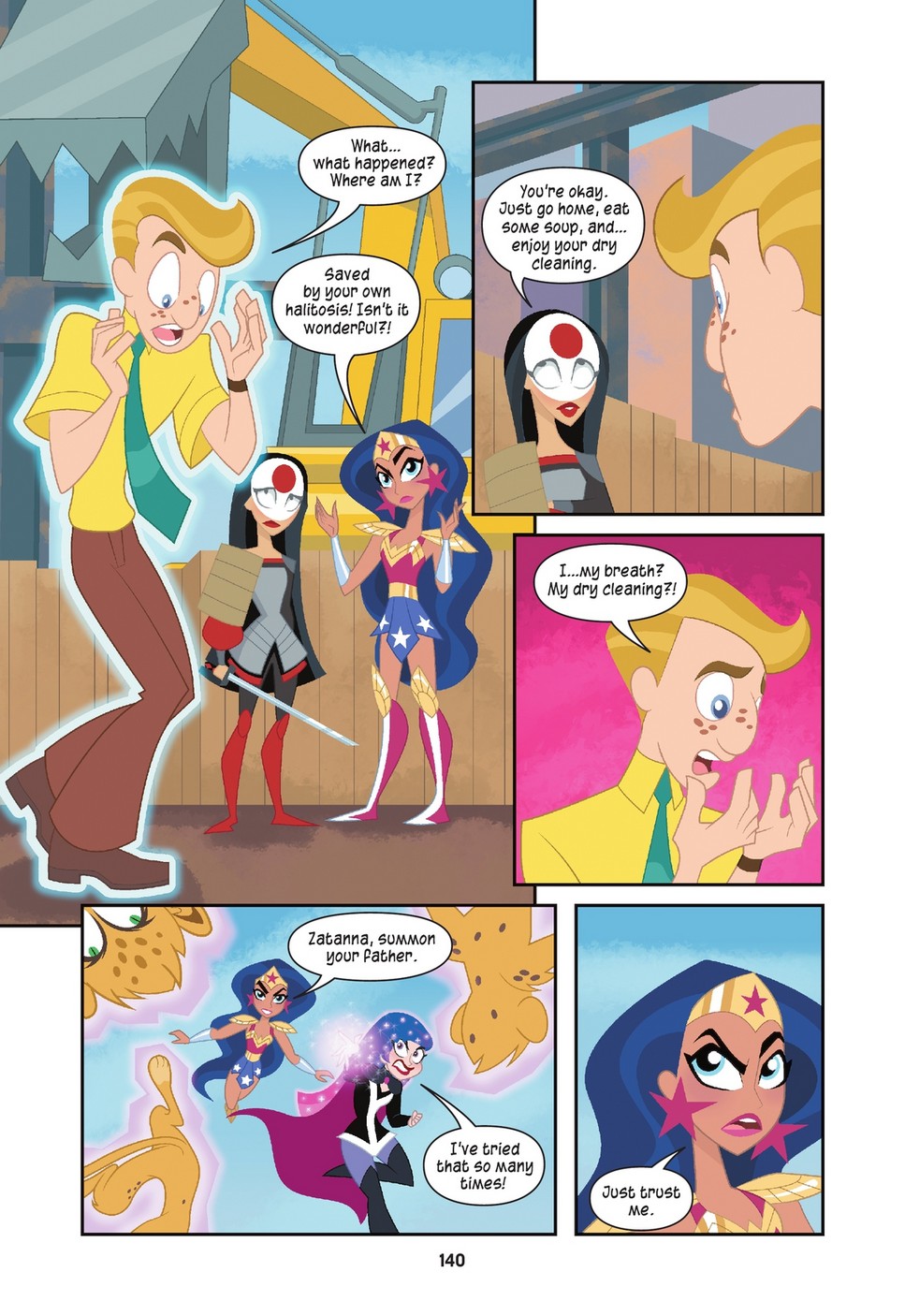 DC Super Hero Girls: Ghosting (2021) issue 1 - Page 136