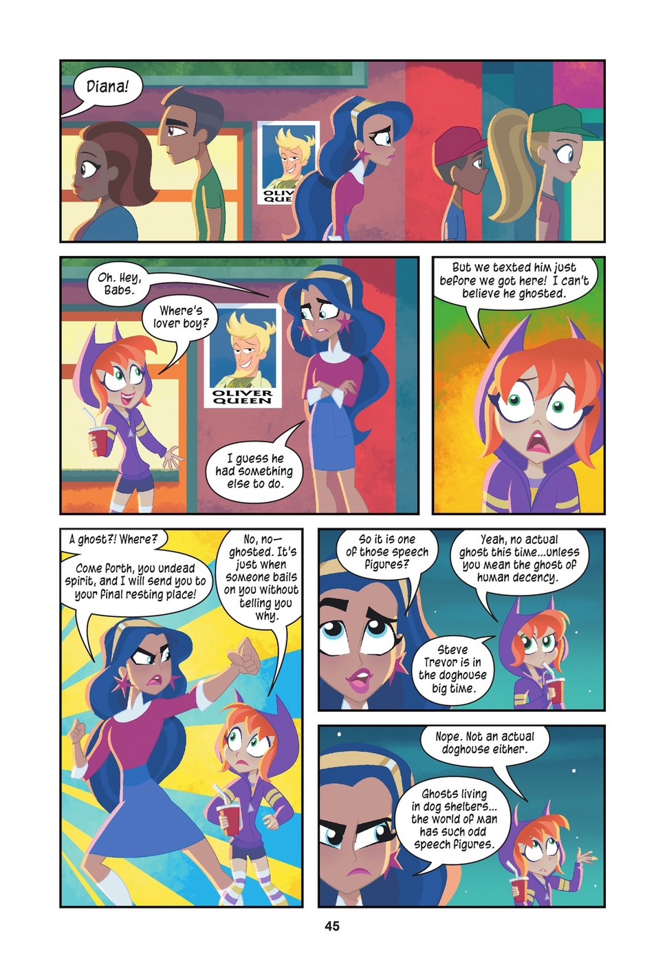 DC Super Hero Girls: Ghosting (2021) issue 1 - Page 45