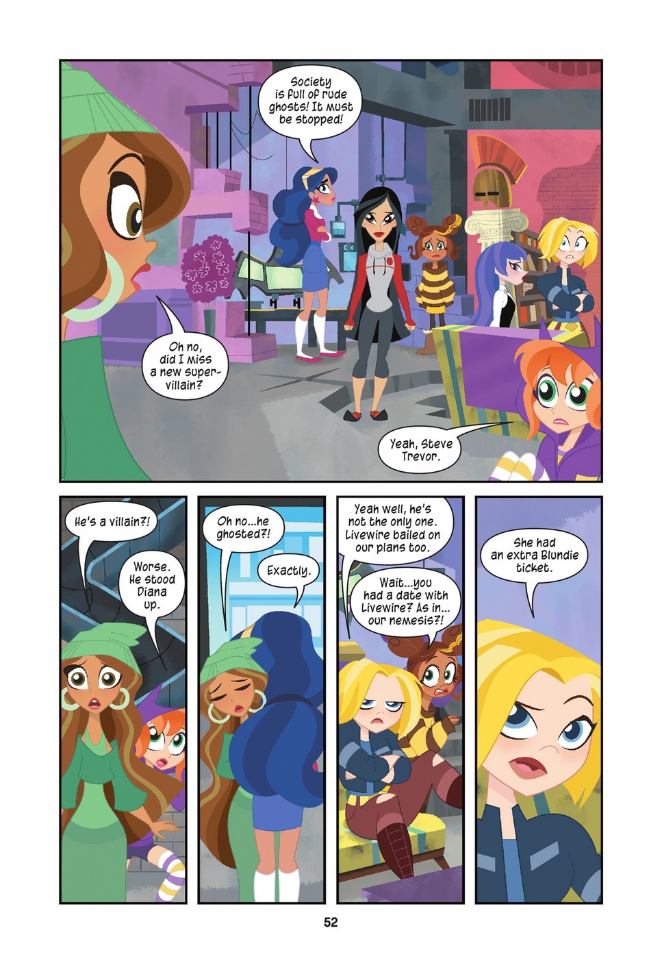 DC Super Hero Girls: Ghosting (2021) issue 1 - Page 52