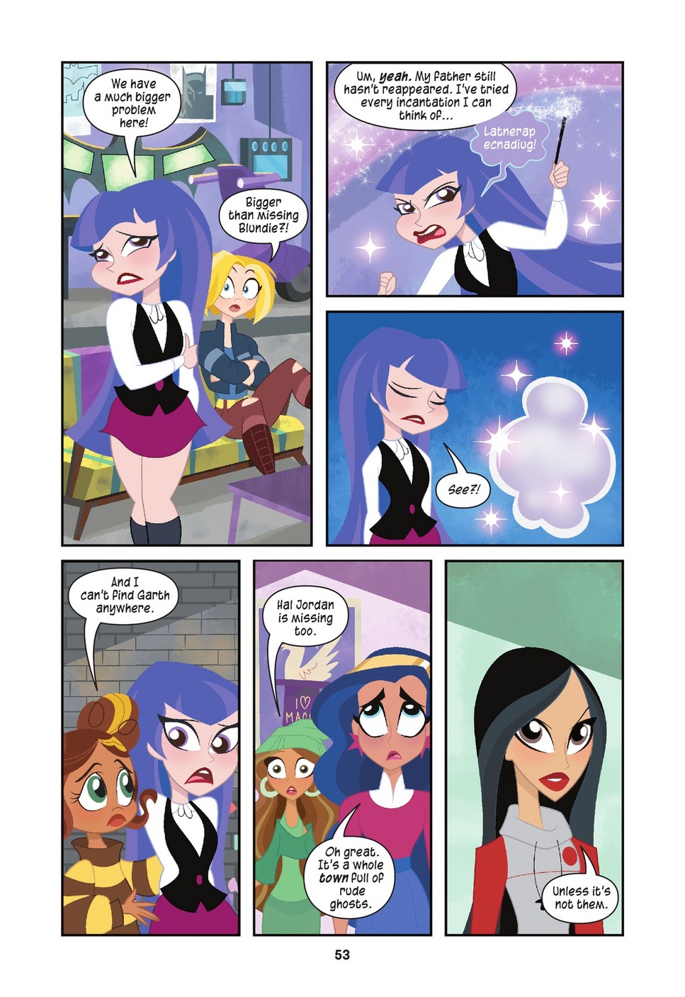 DC Super Hero Girls: Ghosting (2021) issue 1 - Page 53