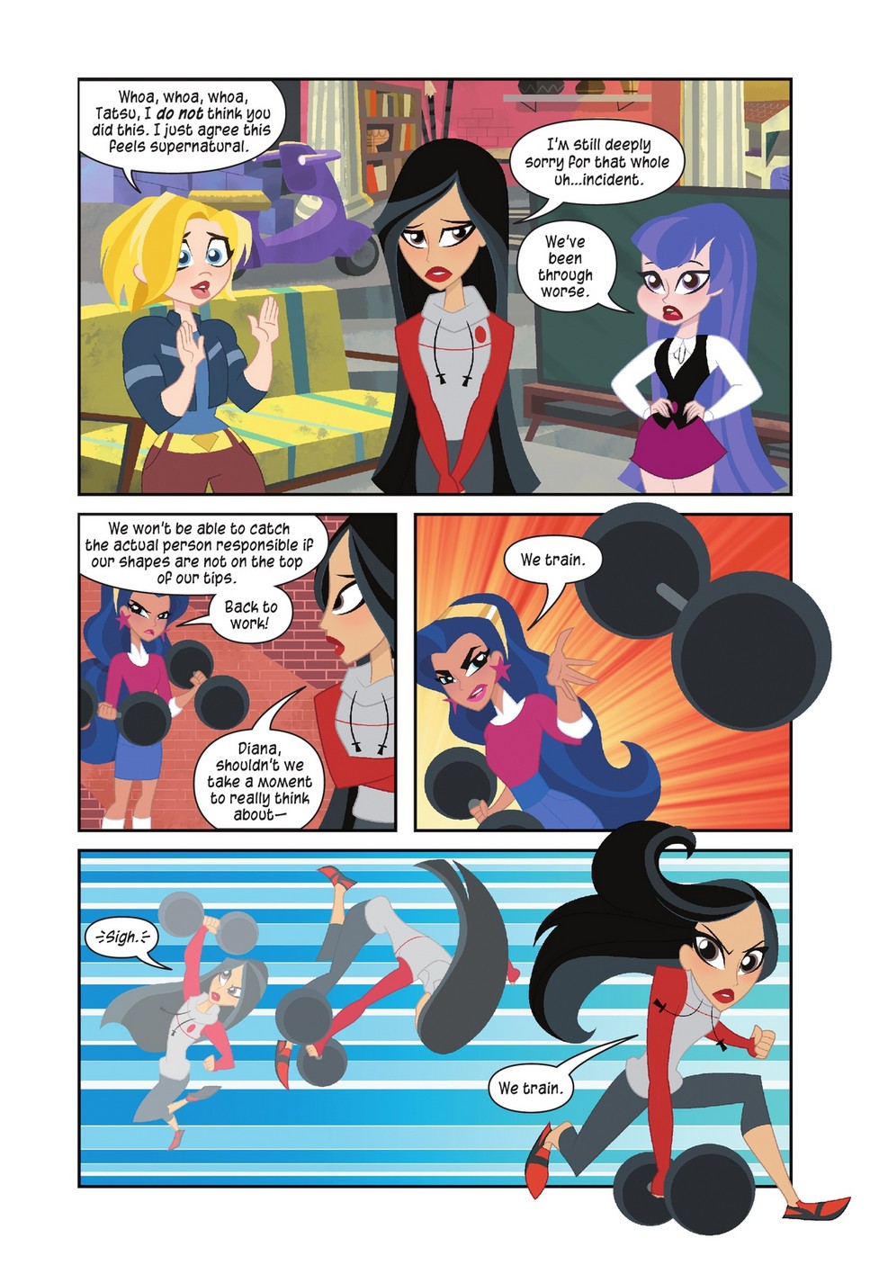 DC Super Hero Girls: Ghosting (2021) issue 1 - Page 56