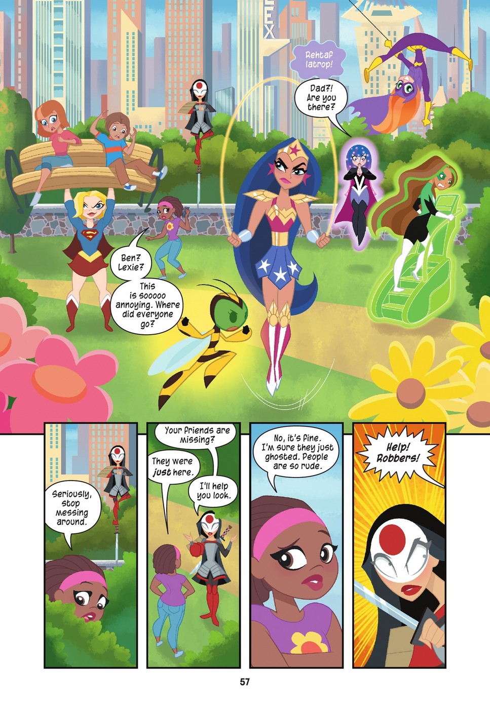 DC Super Hero Girls: Ghosting (2021) issue 1 - Page 57