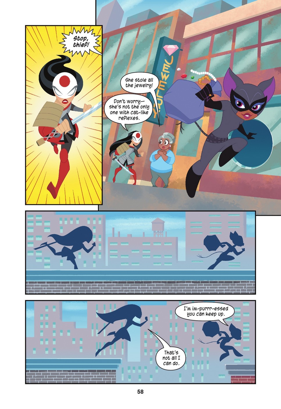 DC Super Hero Girls: Ghosting (2021) issue 1 - Page 58