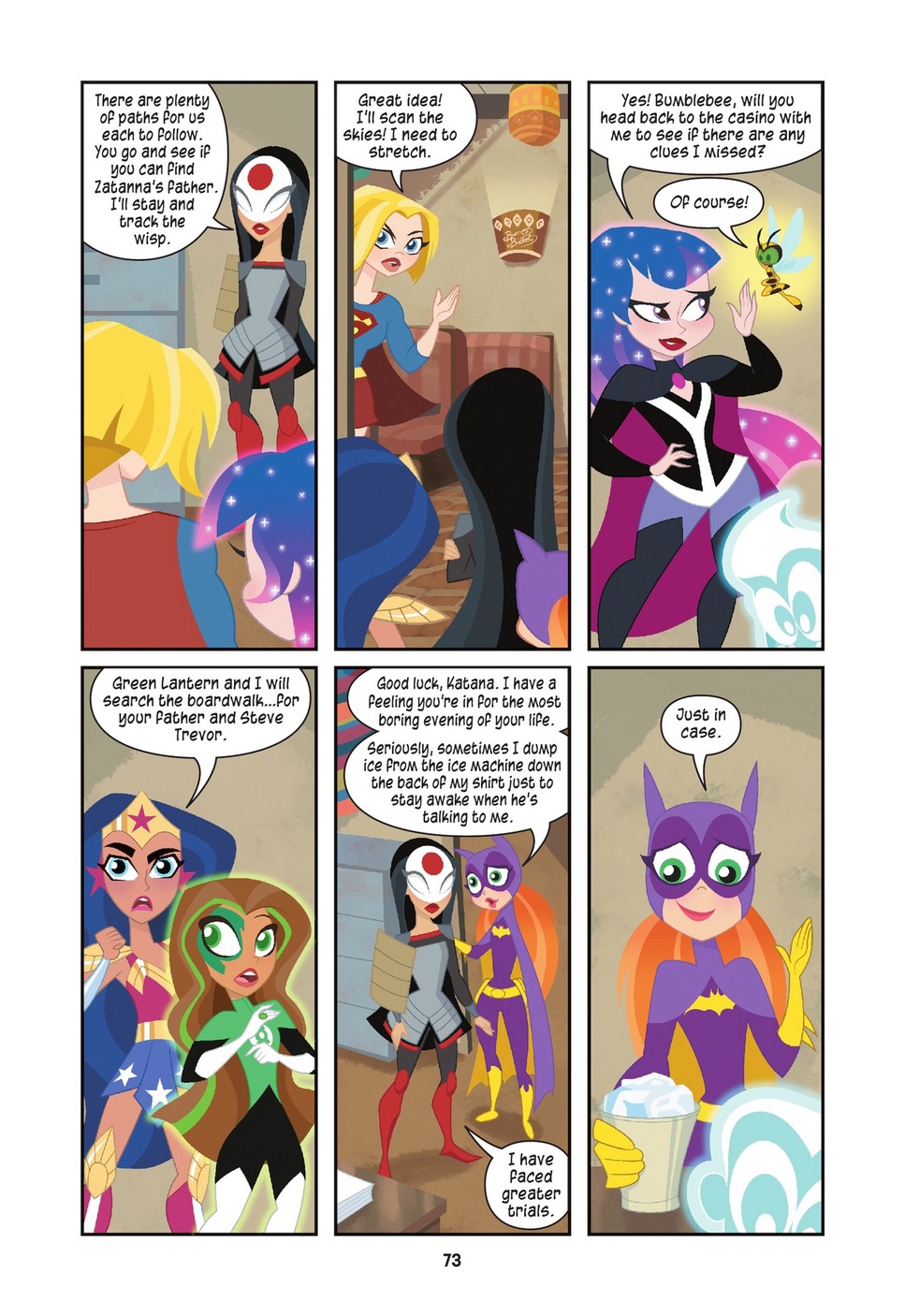 DC Super Hero Girls: Ghosting (2021) issue 1 - Page 73